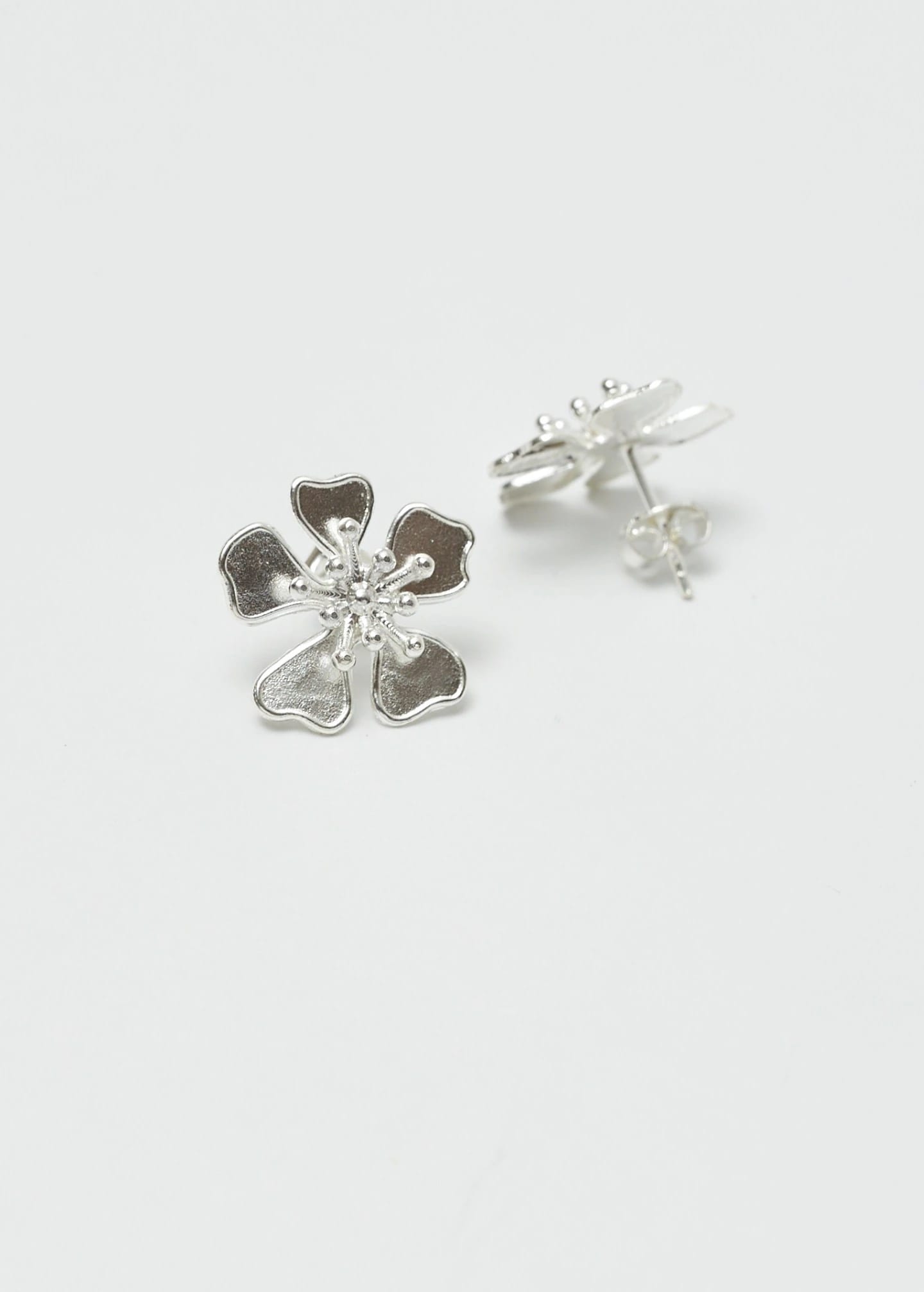 Aretes Aurora mini Plata - imagen 2