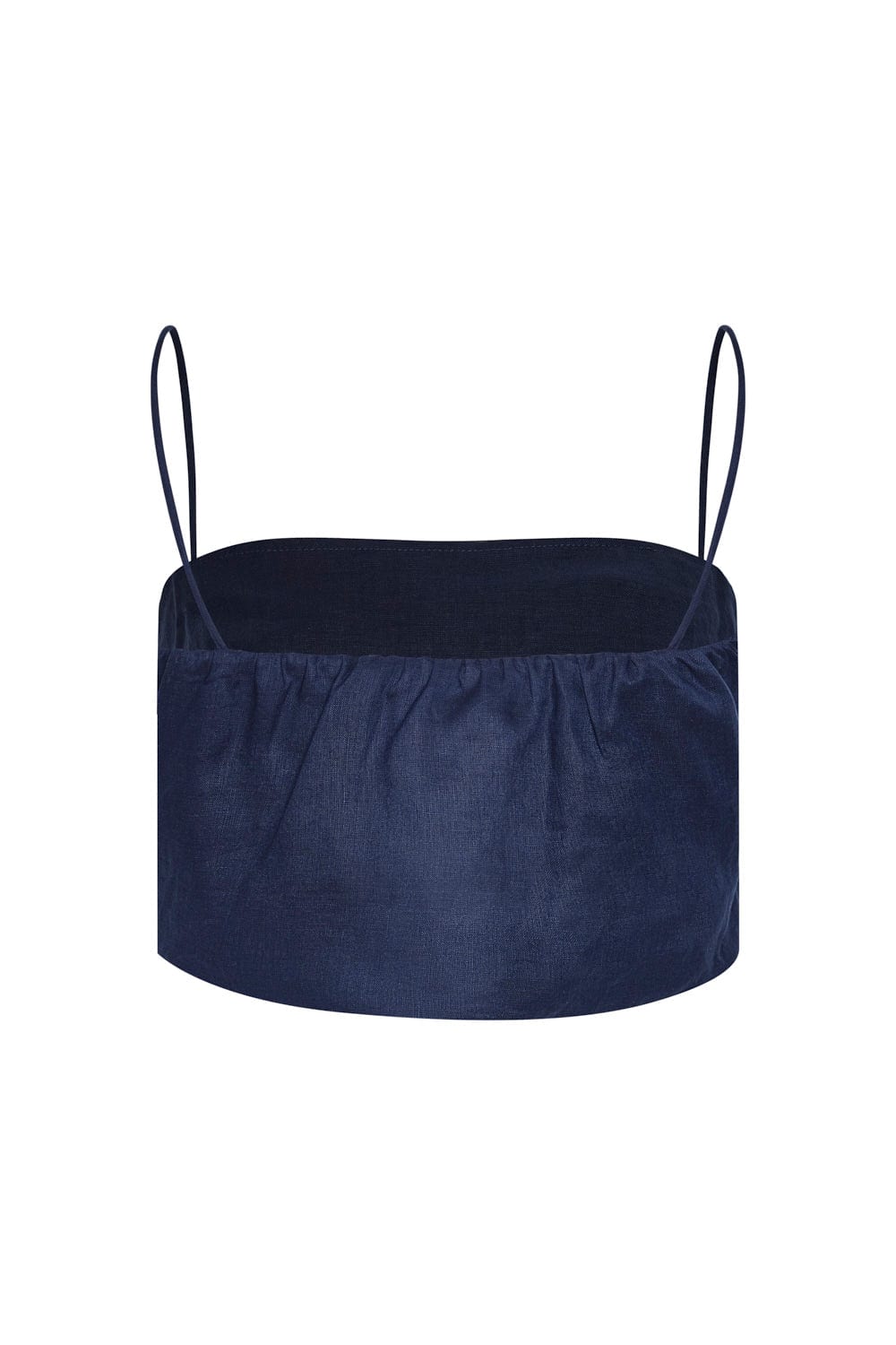 Crop top notre dame navy bordado - imagen 3
