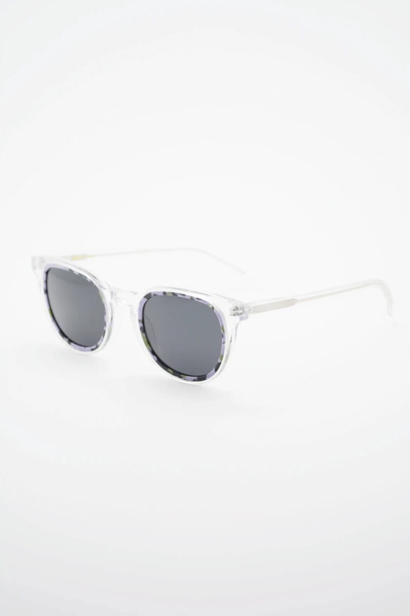 gafas de sol seventeen transparente terrazo morado - imagen 2