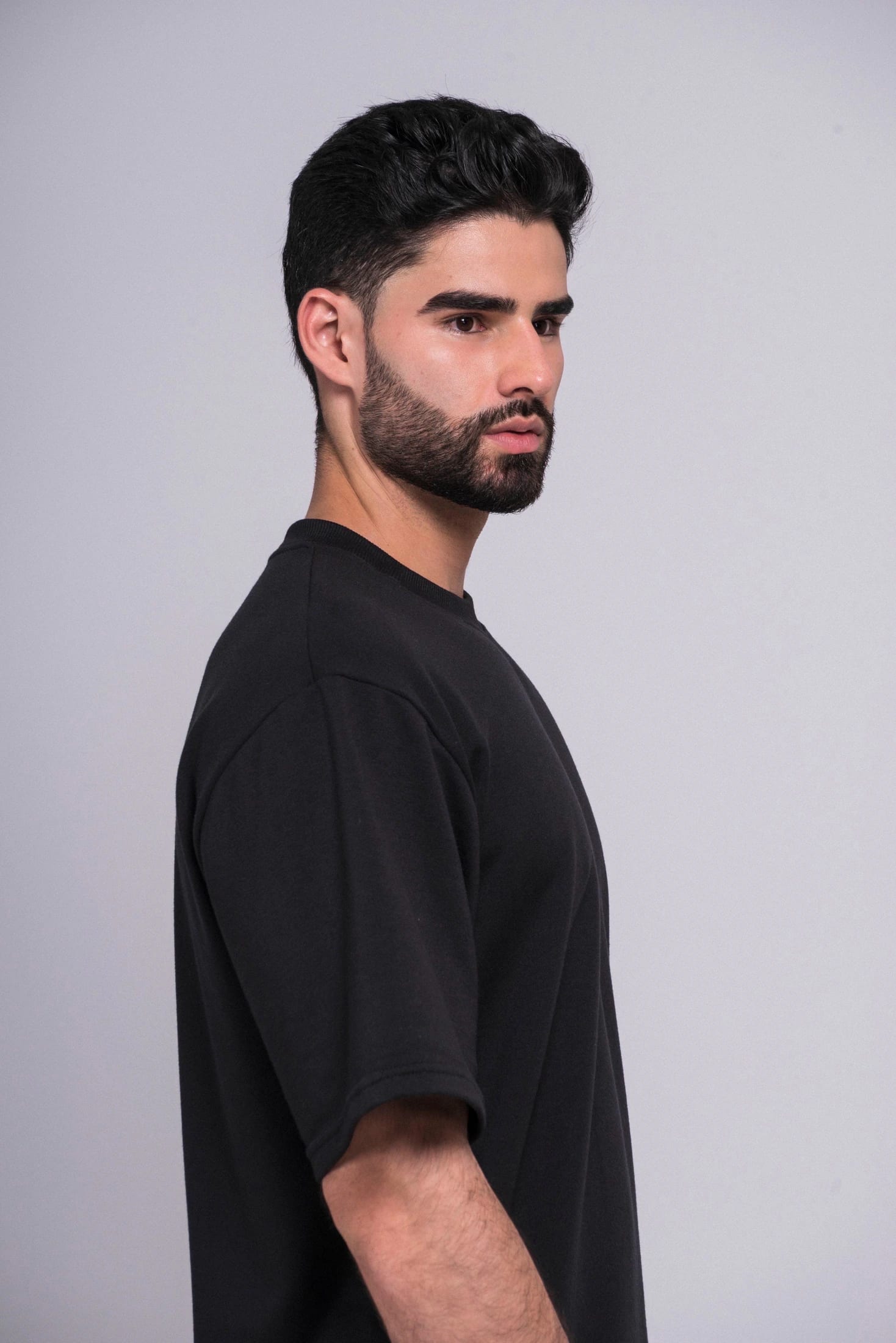 CAMISETA NEGRA OVERSIZE SVG 13839 - imagen 4
