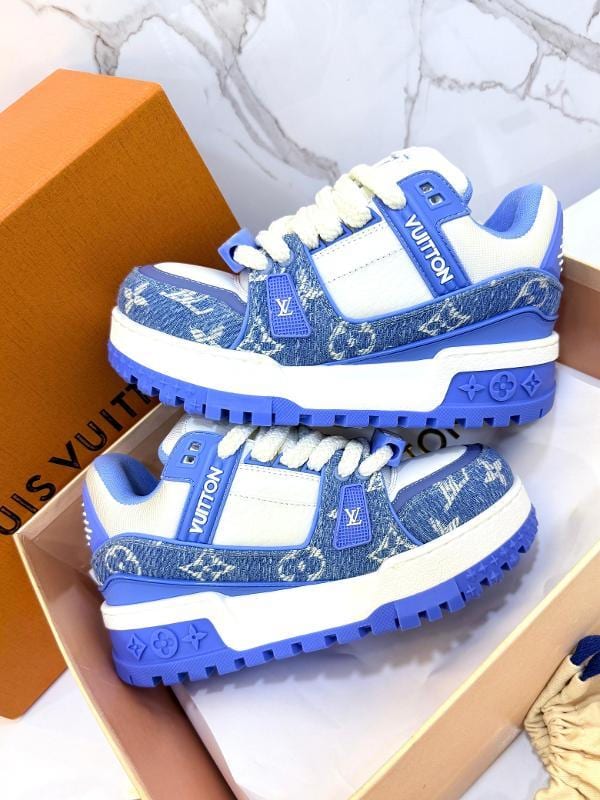 TENIS LOUIS VUITTON MAXI AZUL - imagen 2
