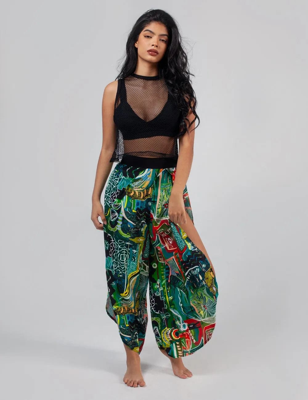 Pantalón Tulipán Yagé multicolor Mujer - imagen 6