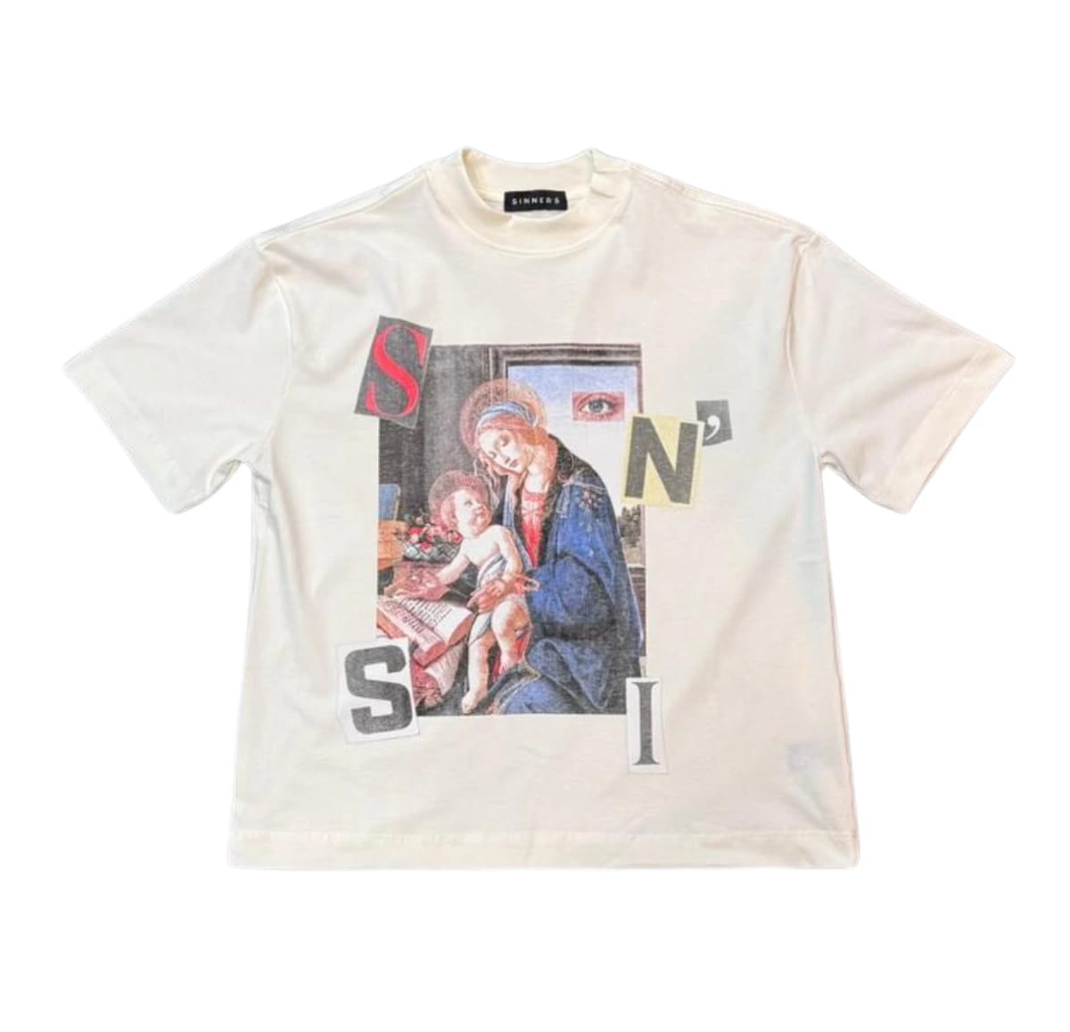 SURREALISM CREME T-SHIRT - imagen 1