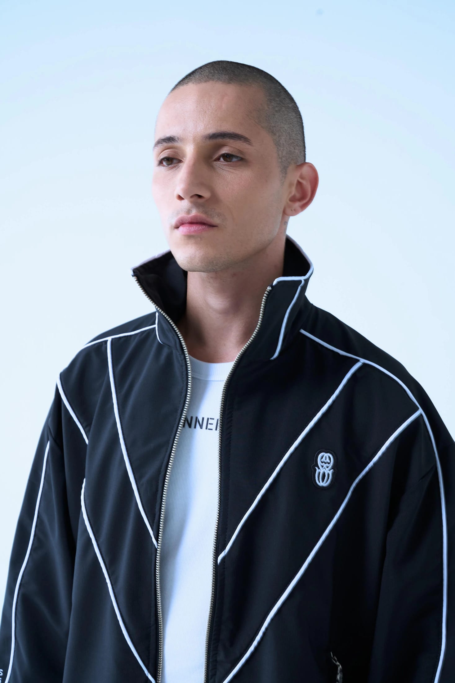 SINNERS BLACK TRACK JACKET - imagen 4