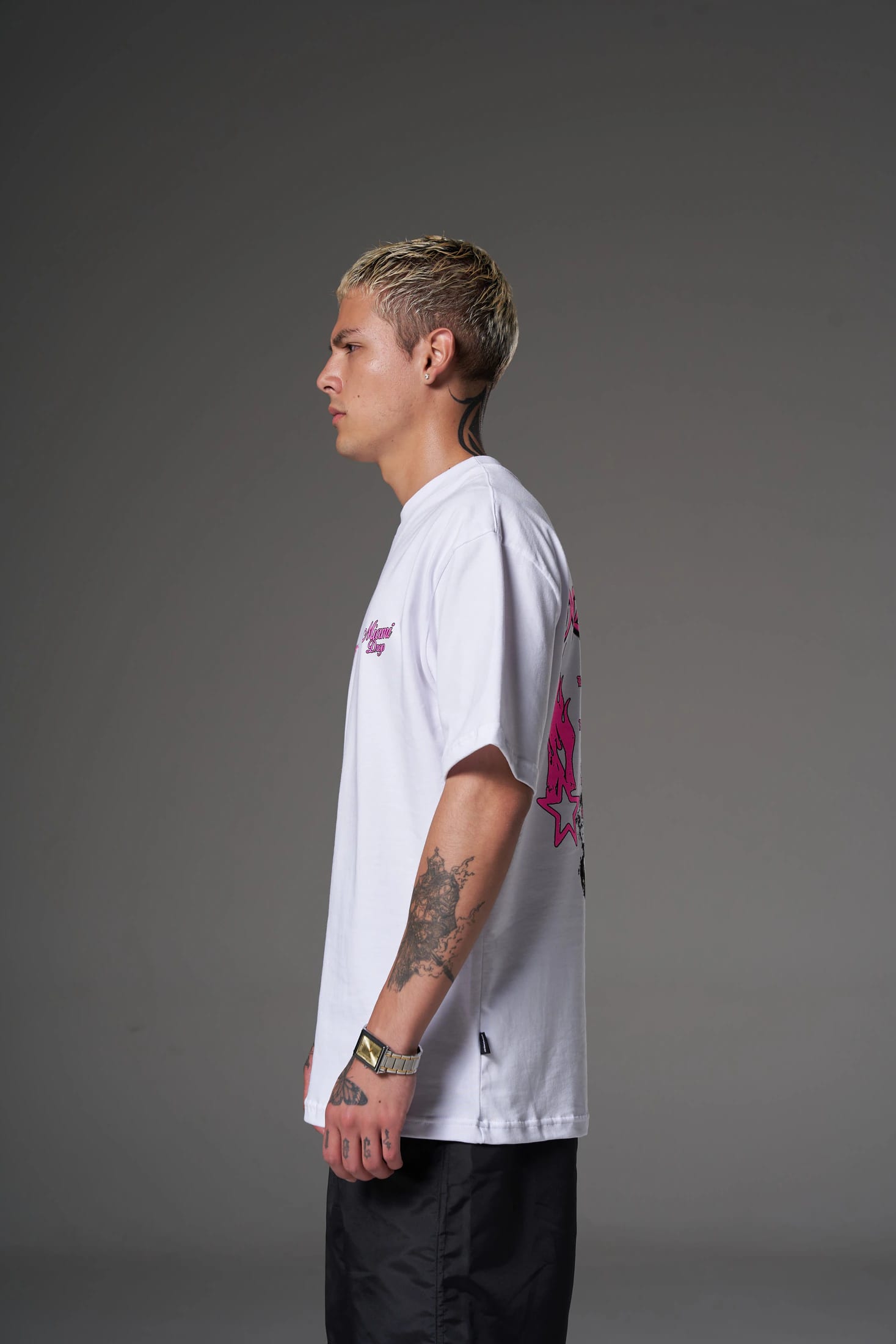 T shirt estrellas dream rosa 250 gramos 14600 - imagen 3