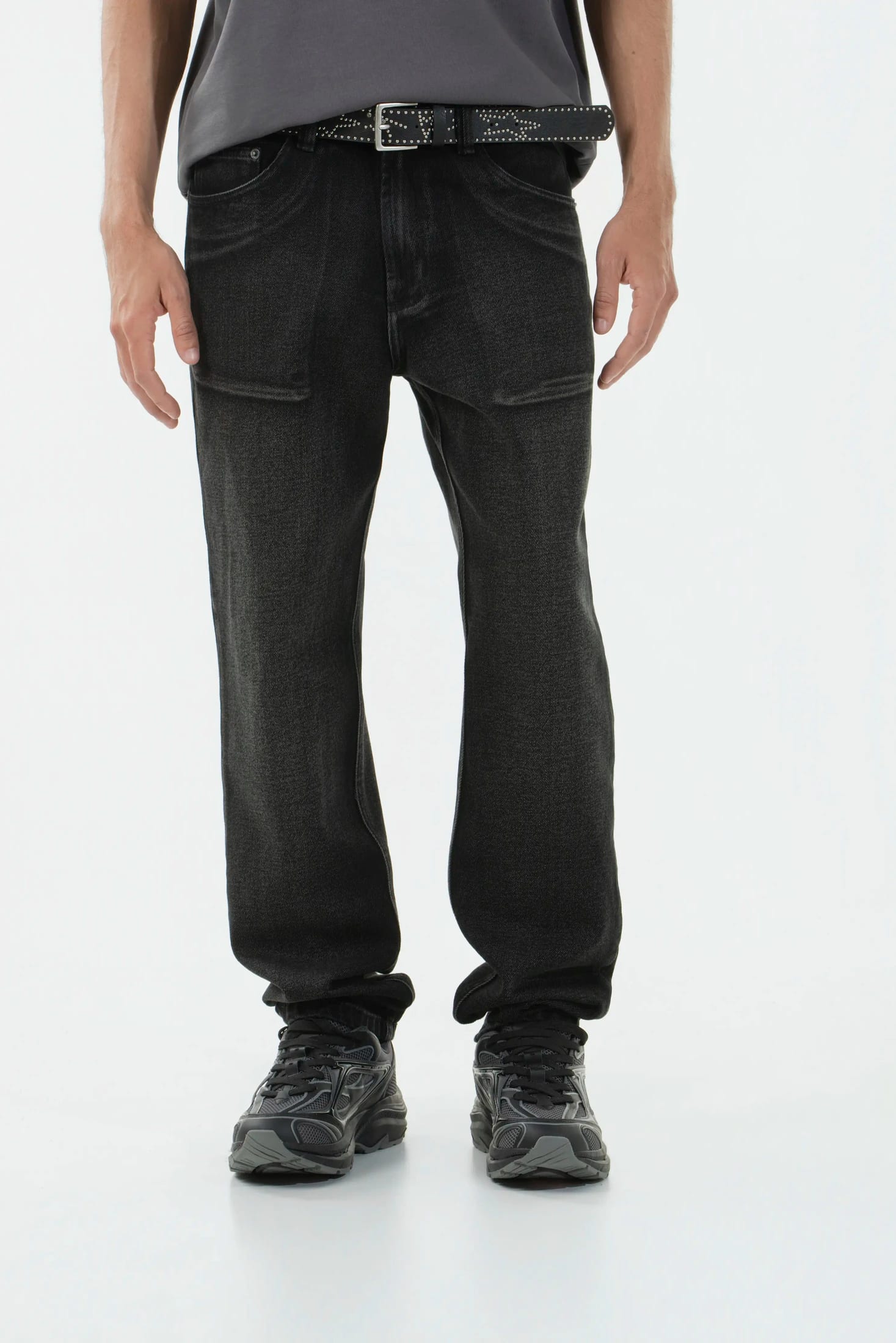 JEAN 5 BOLSILLOS COLOR NEGRO - imagen 2