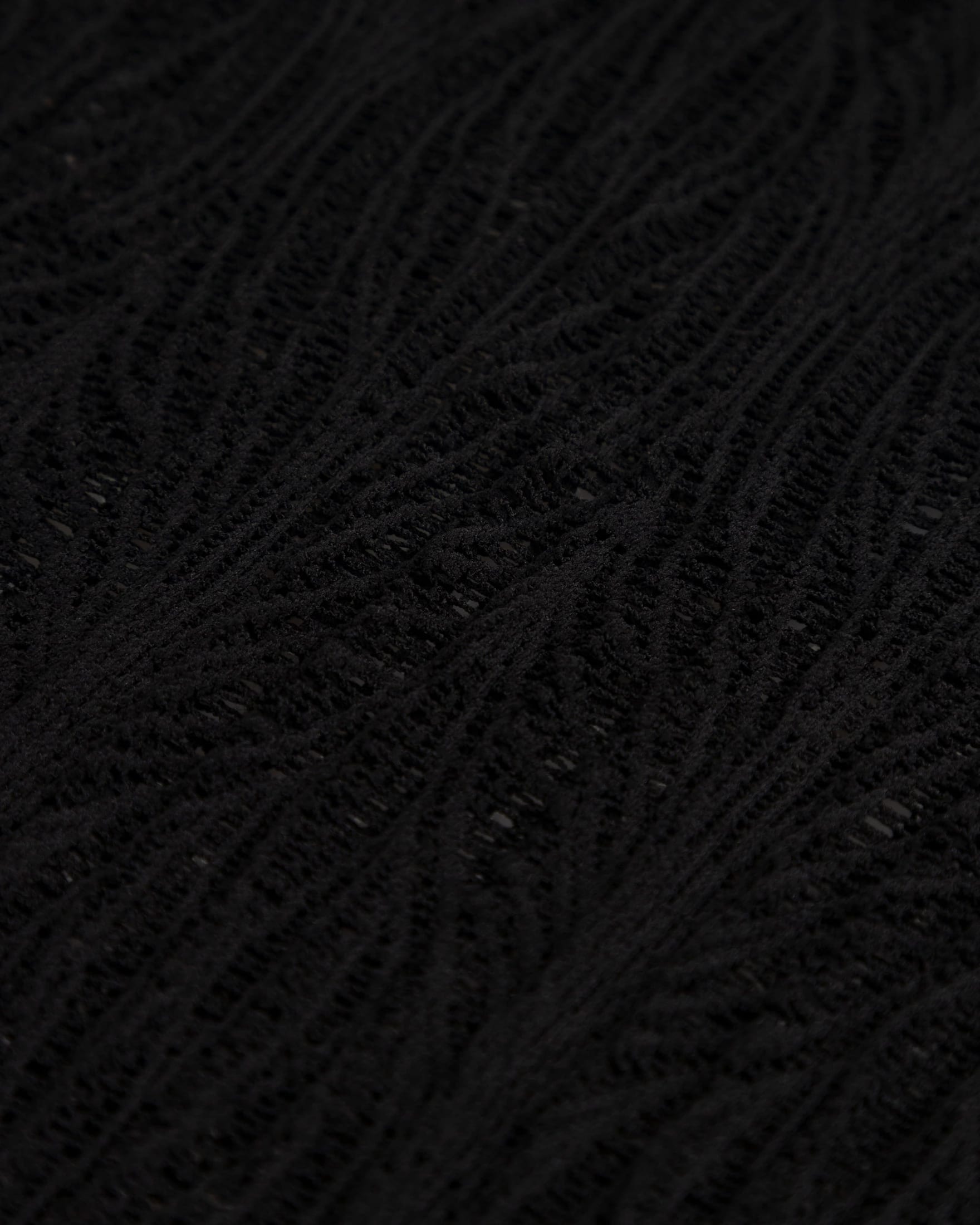 Basics Turtle Neck Top Transparent Black - imagen 4