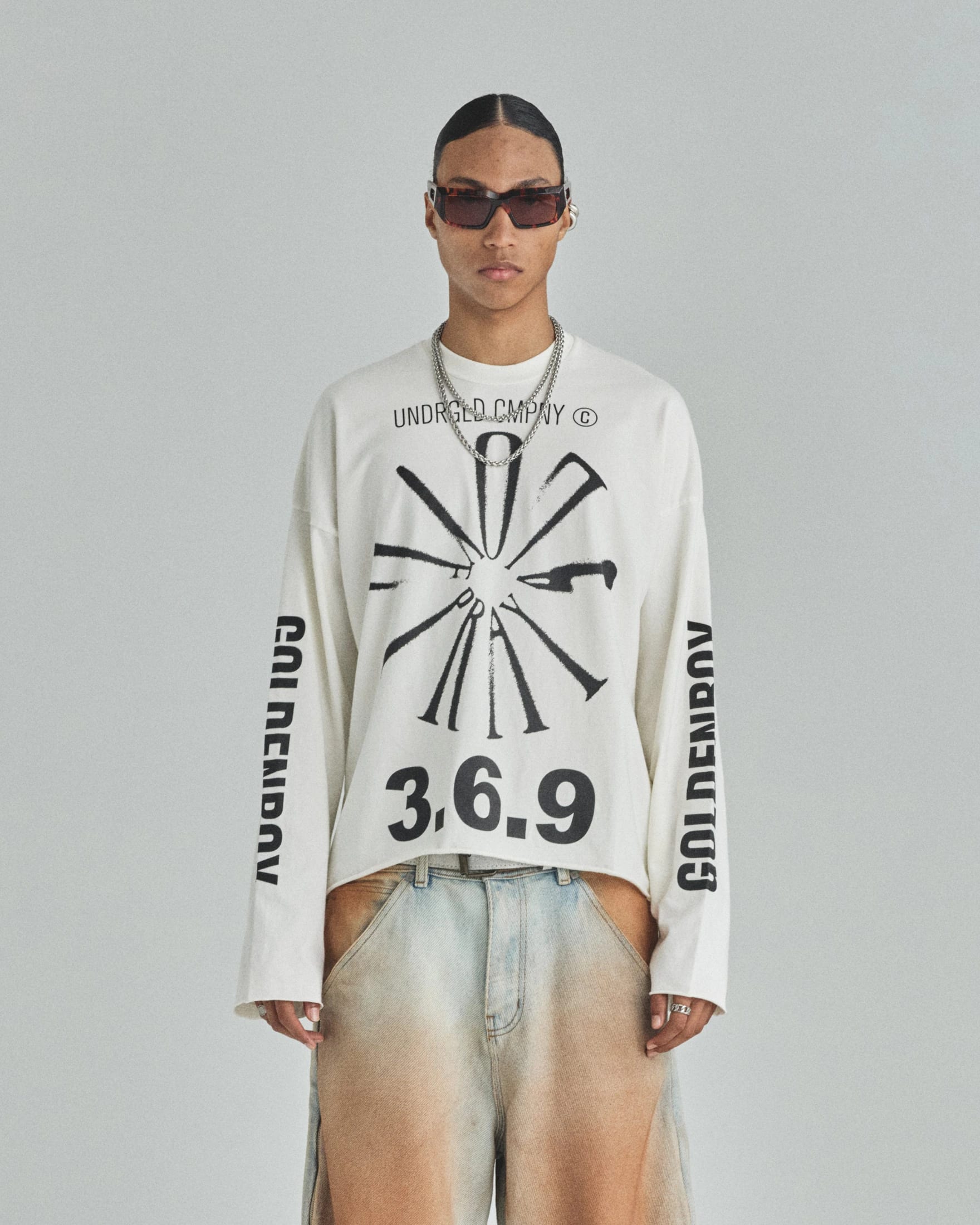 Spring Pray 4 Love Long Sleeve Tshirt White - imagen 2