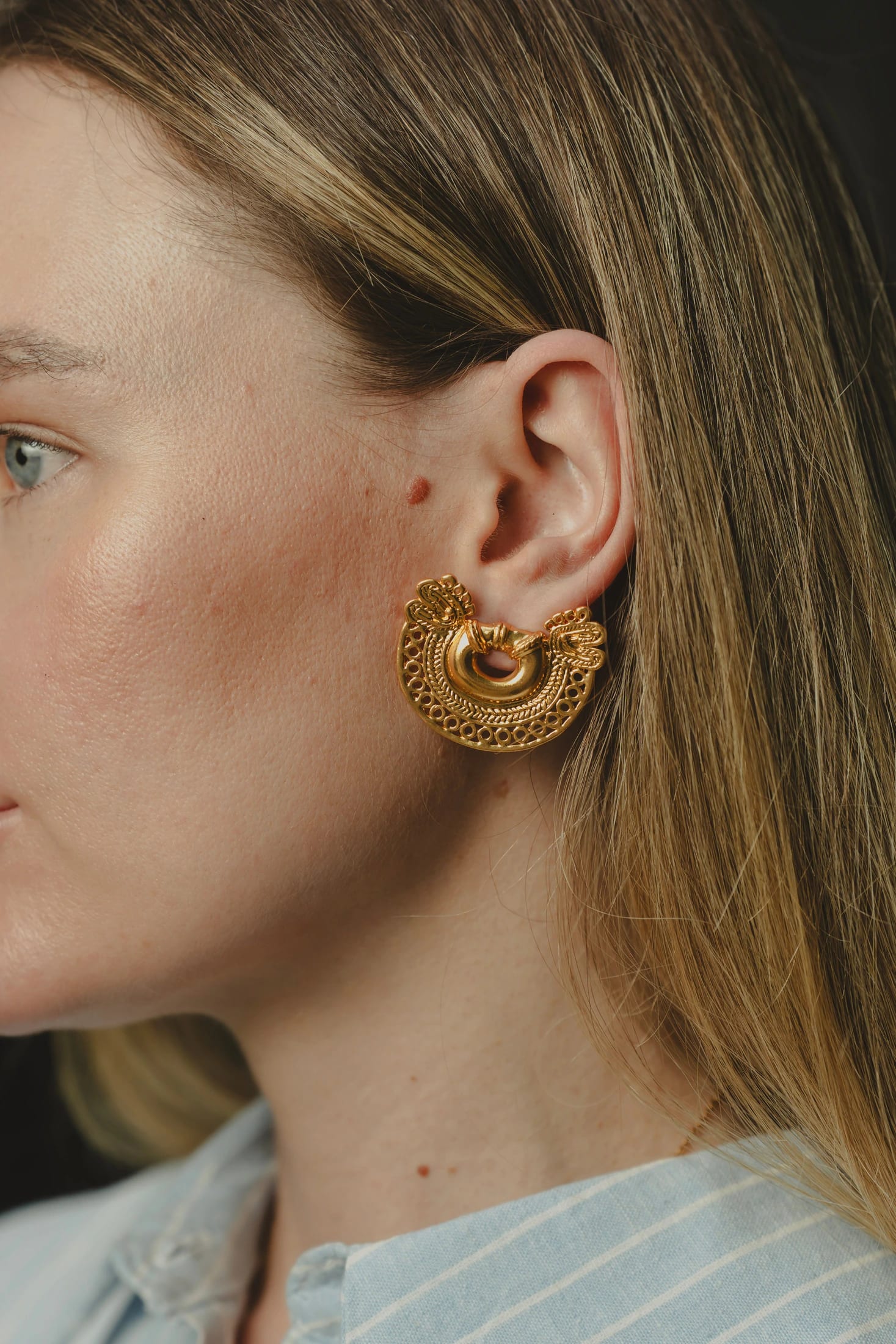 ARETES BUTTERFLY MACONDO - imagen 3