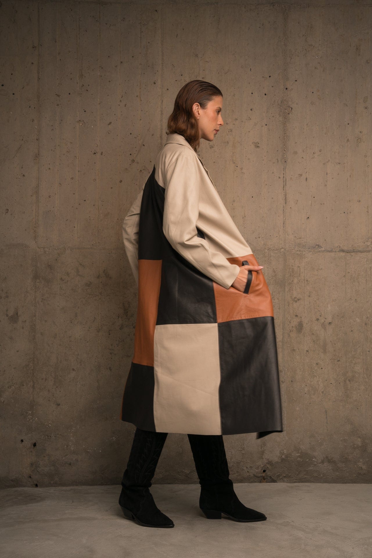 MAXI PILU BLOCK COAT - imagen 3