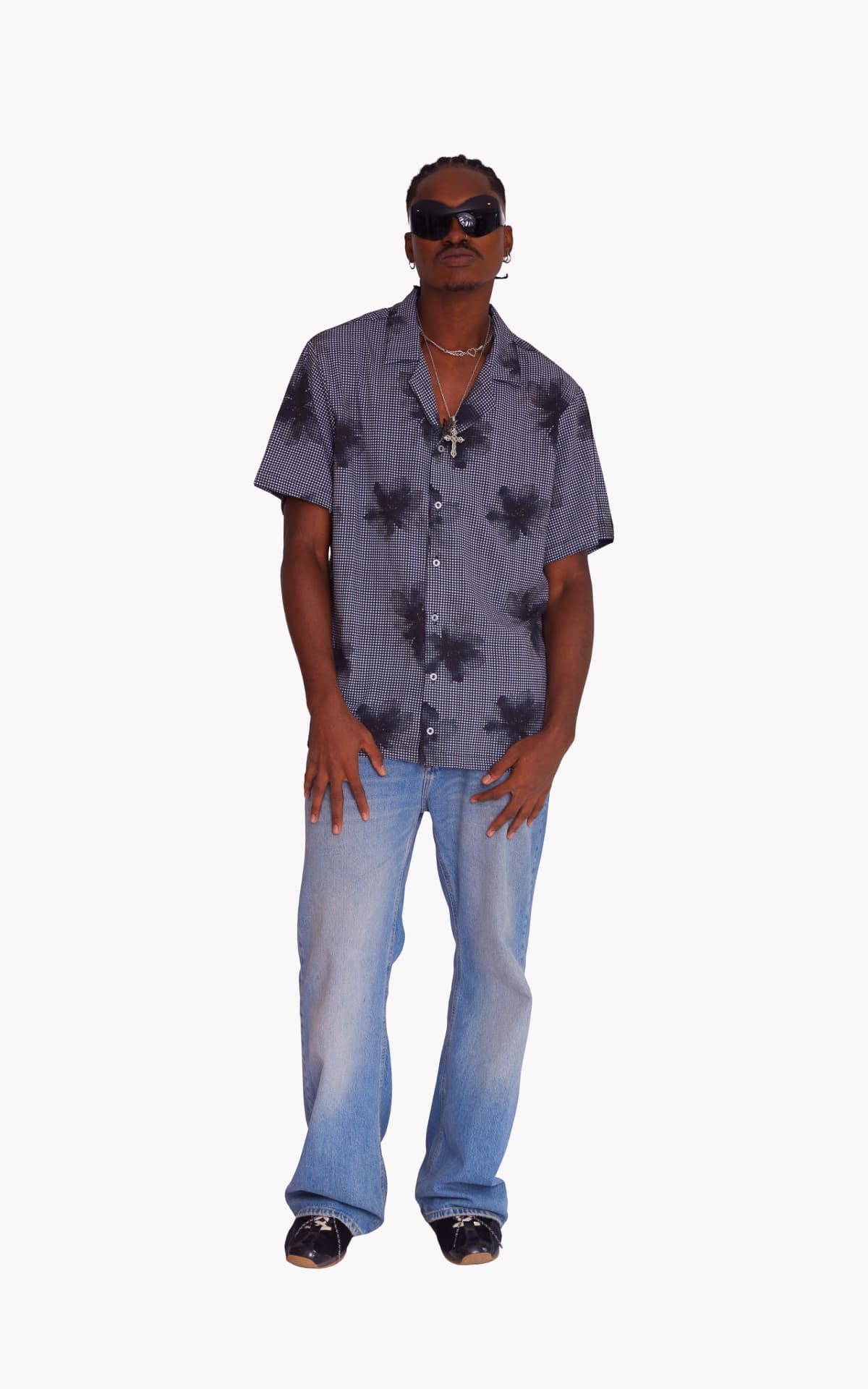 DISTRESSED CAMP SHIRT - imagen 2