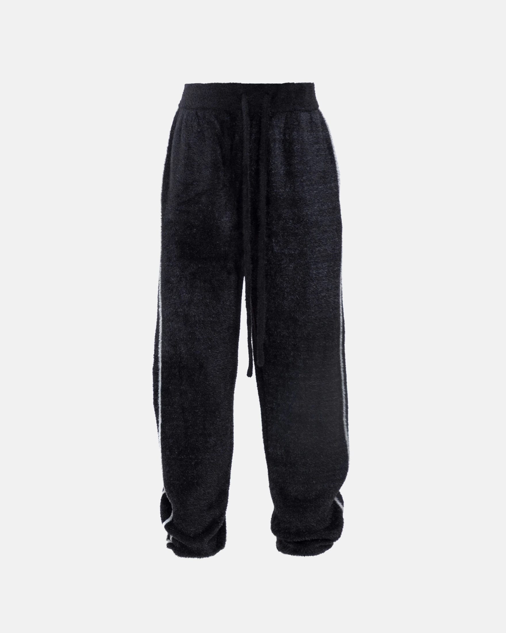 Basics Knit Pants Bone/Black - imagen 1