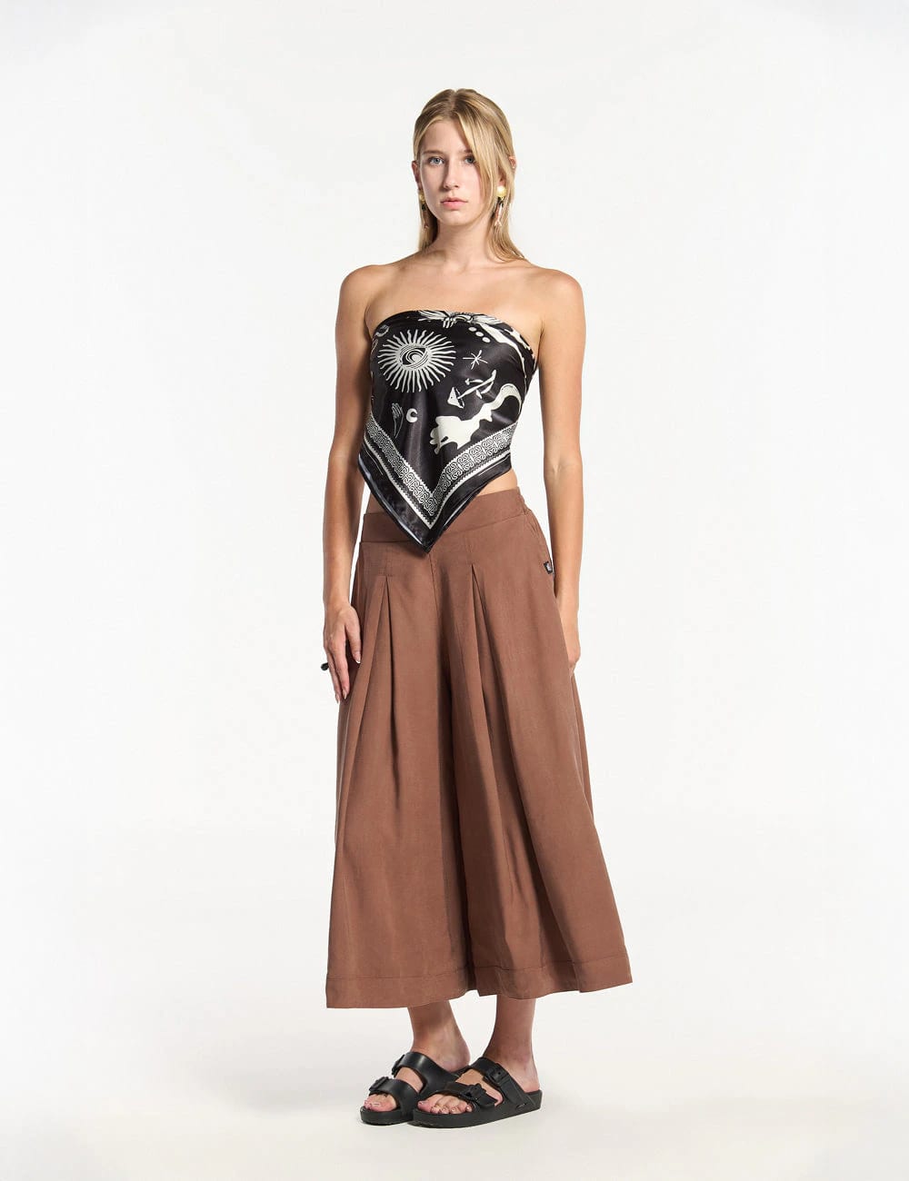 Pañoleta  Noche  negro Unisex - imagen 6