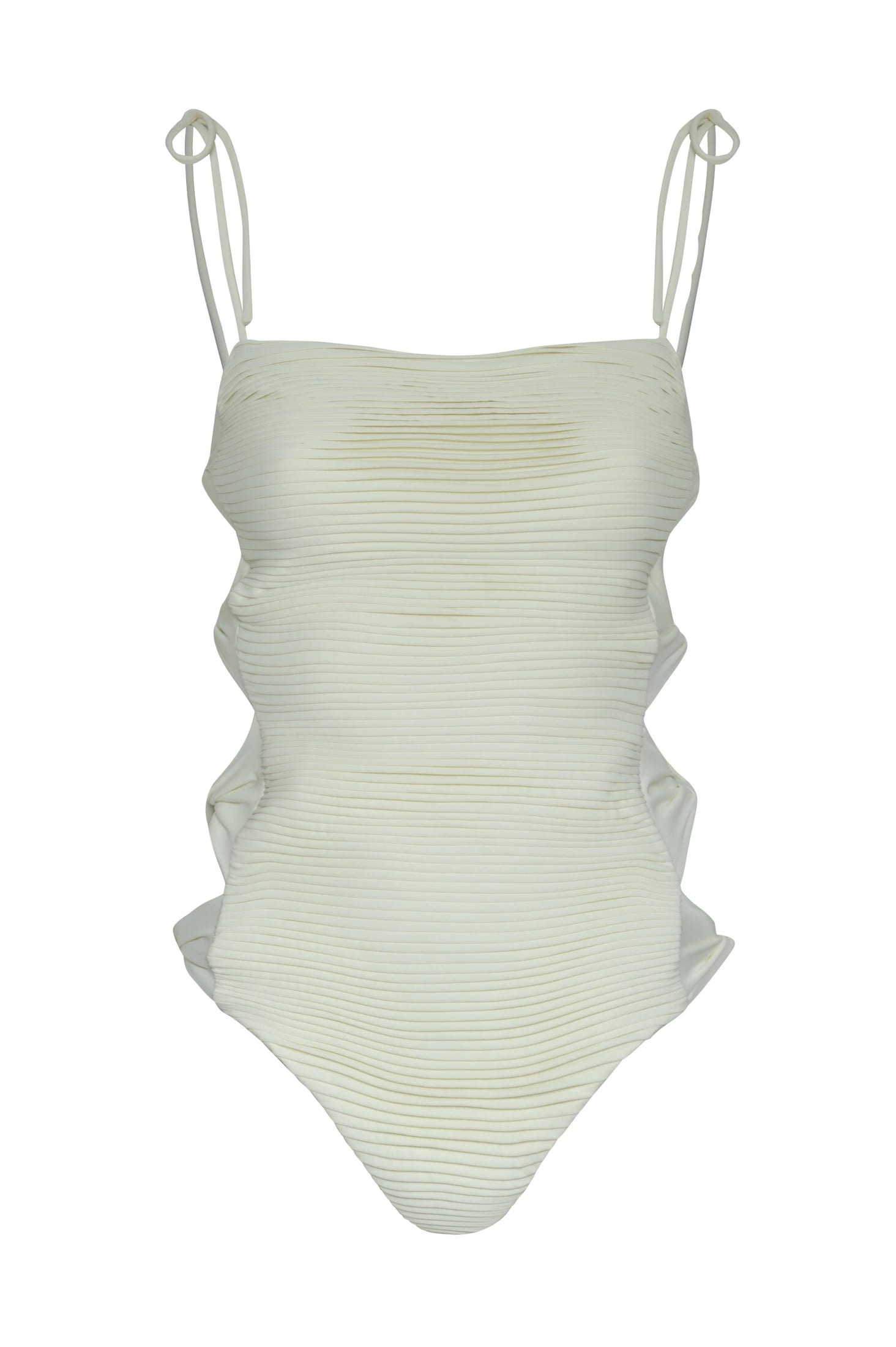 Tejada Pleated One Piece / Ivory - imagen 2