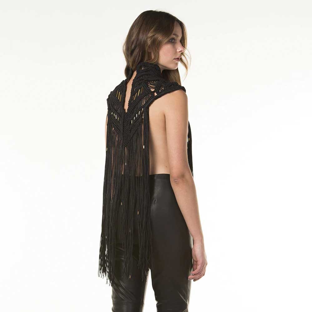 Chaleco Hosu Negro - imagen 3