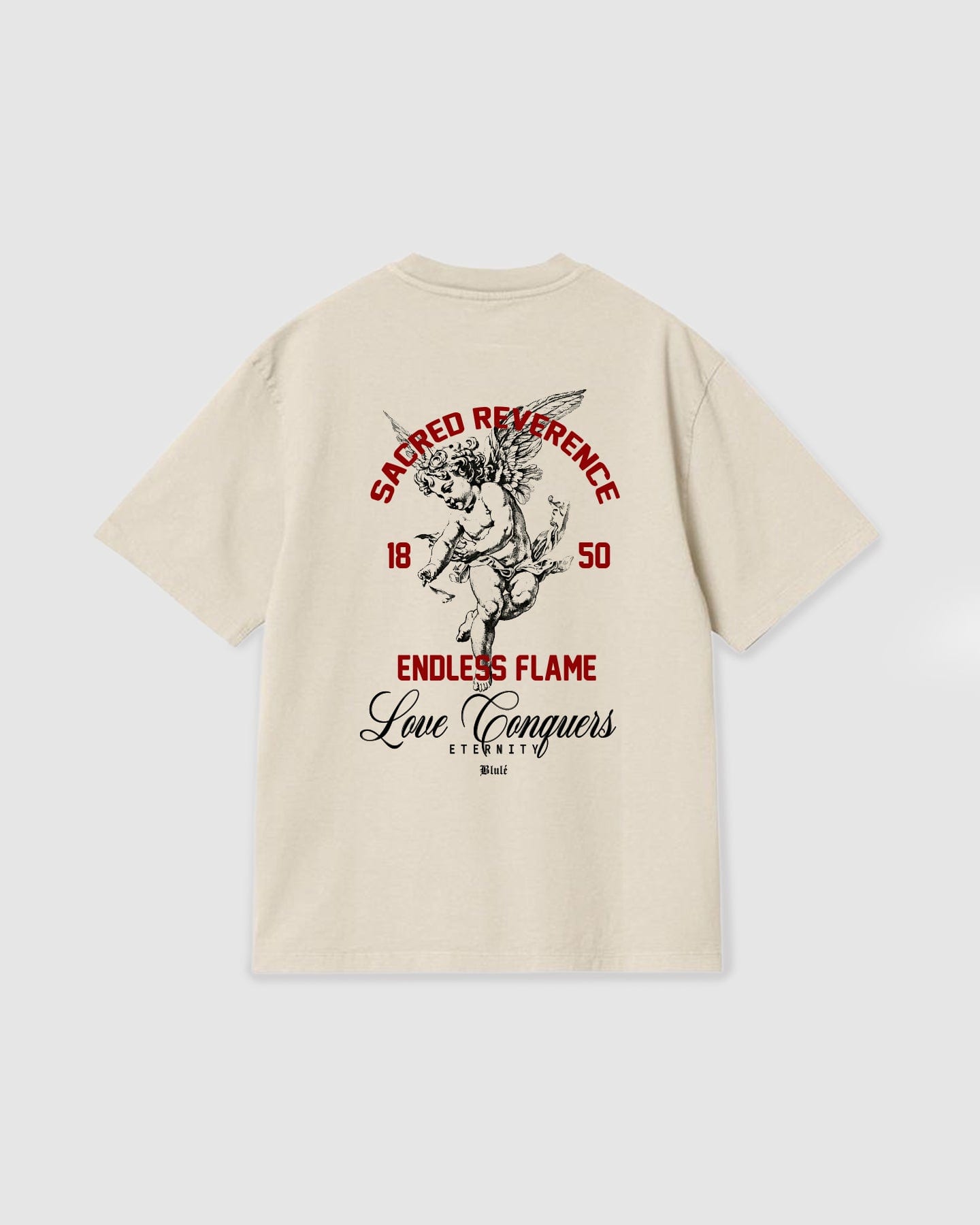 Oversized T Shirt Reverence Black Vanilla - imagen 1