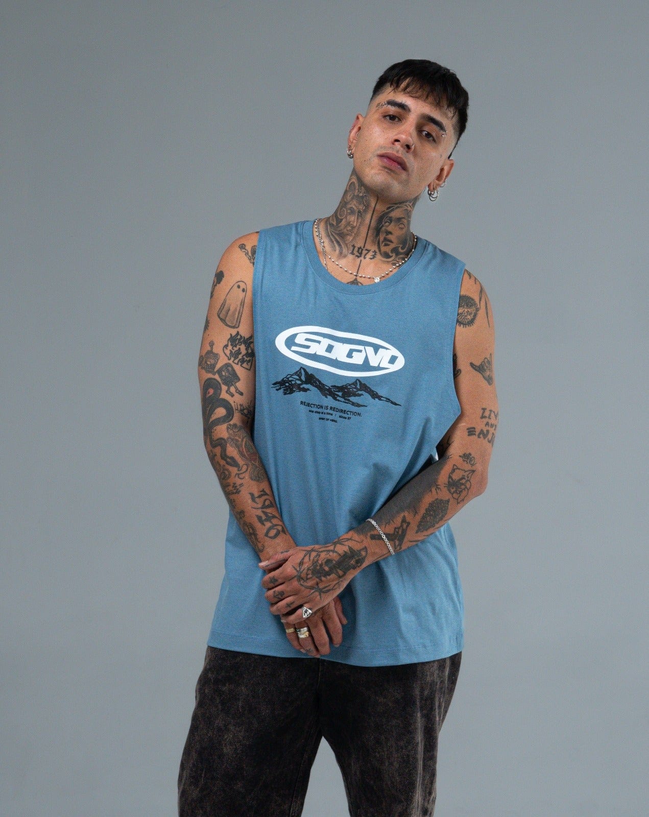 Camisilla Semilarga Sogno-Azul - imagen 1