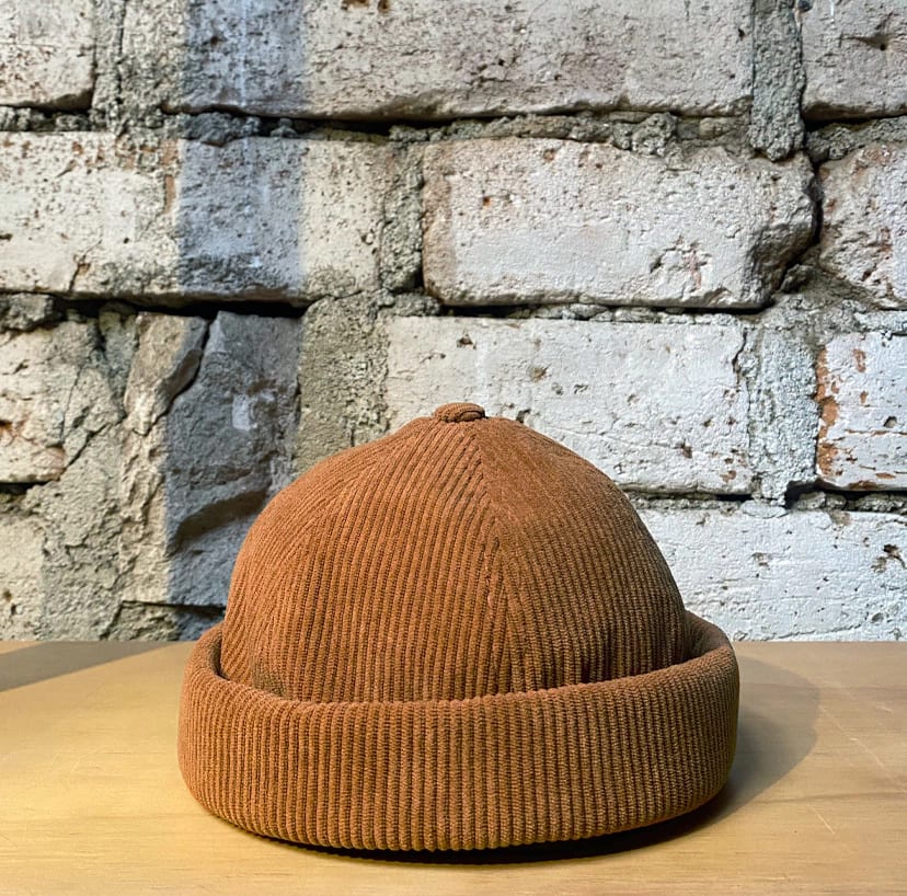 Gorro en Corduroy para Hombre Camel - imagen 2