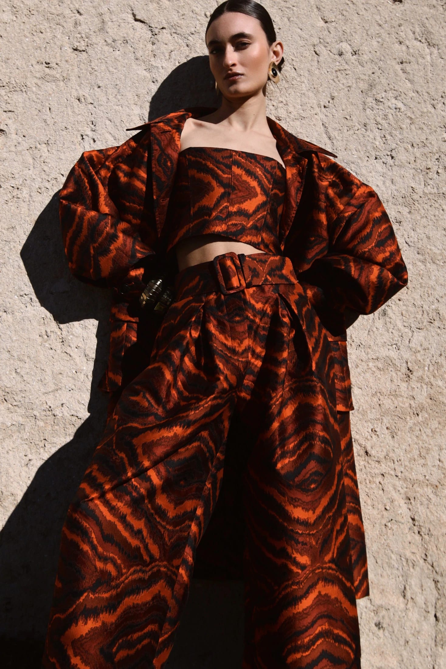 ABRIGO JACQUARD - imagen 1