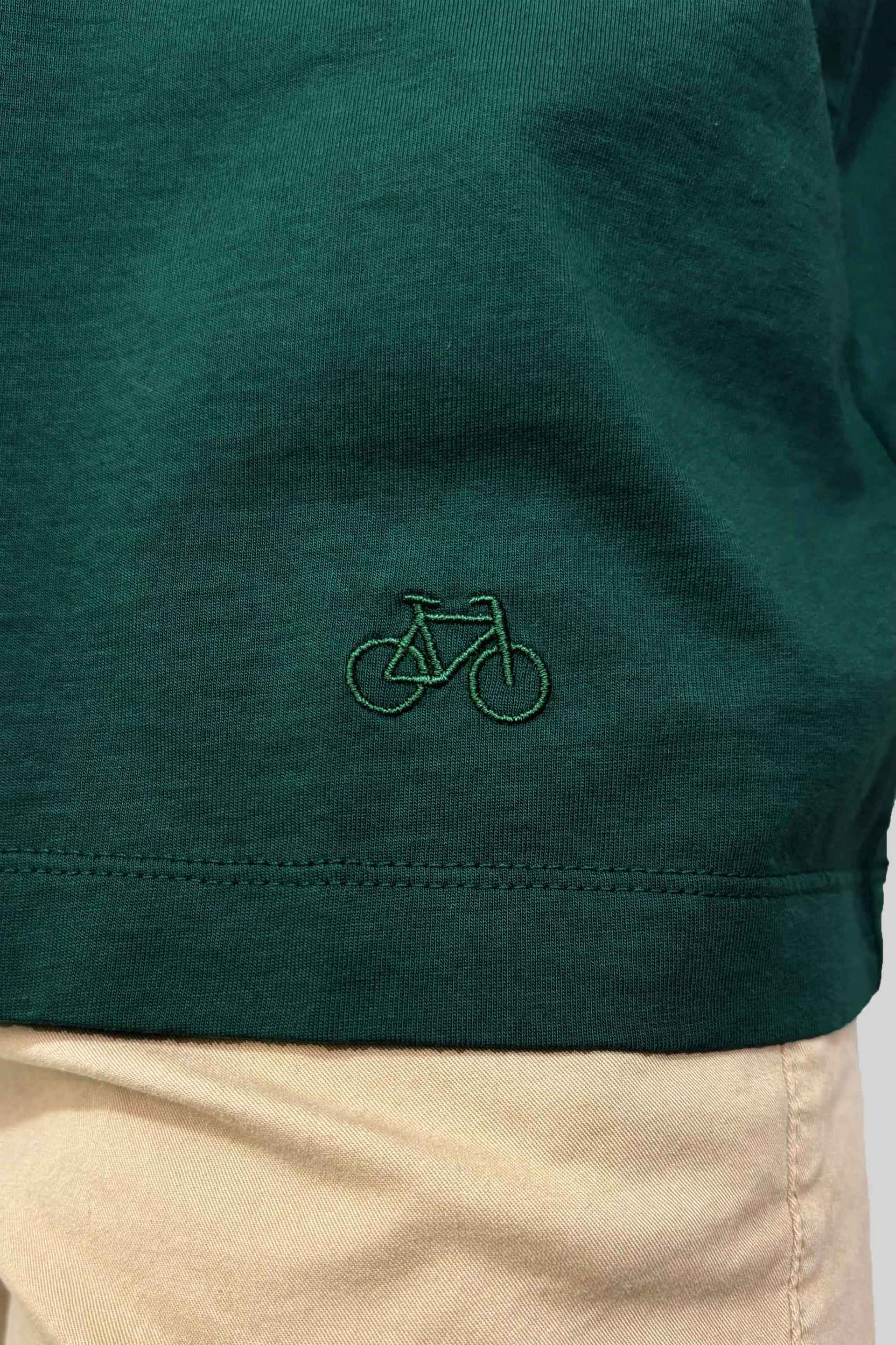 CAMISETA BASIC PLUS VERDE - imagen 2
