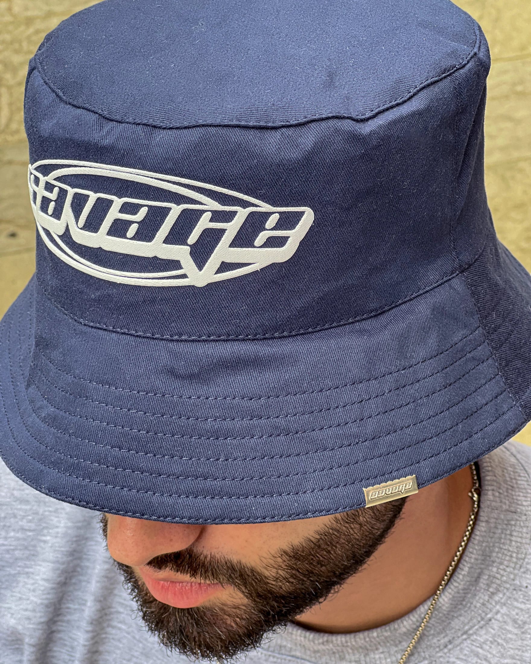 Bucket hat azul navy /svg blanco 14261 - imagen 4