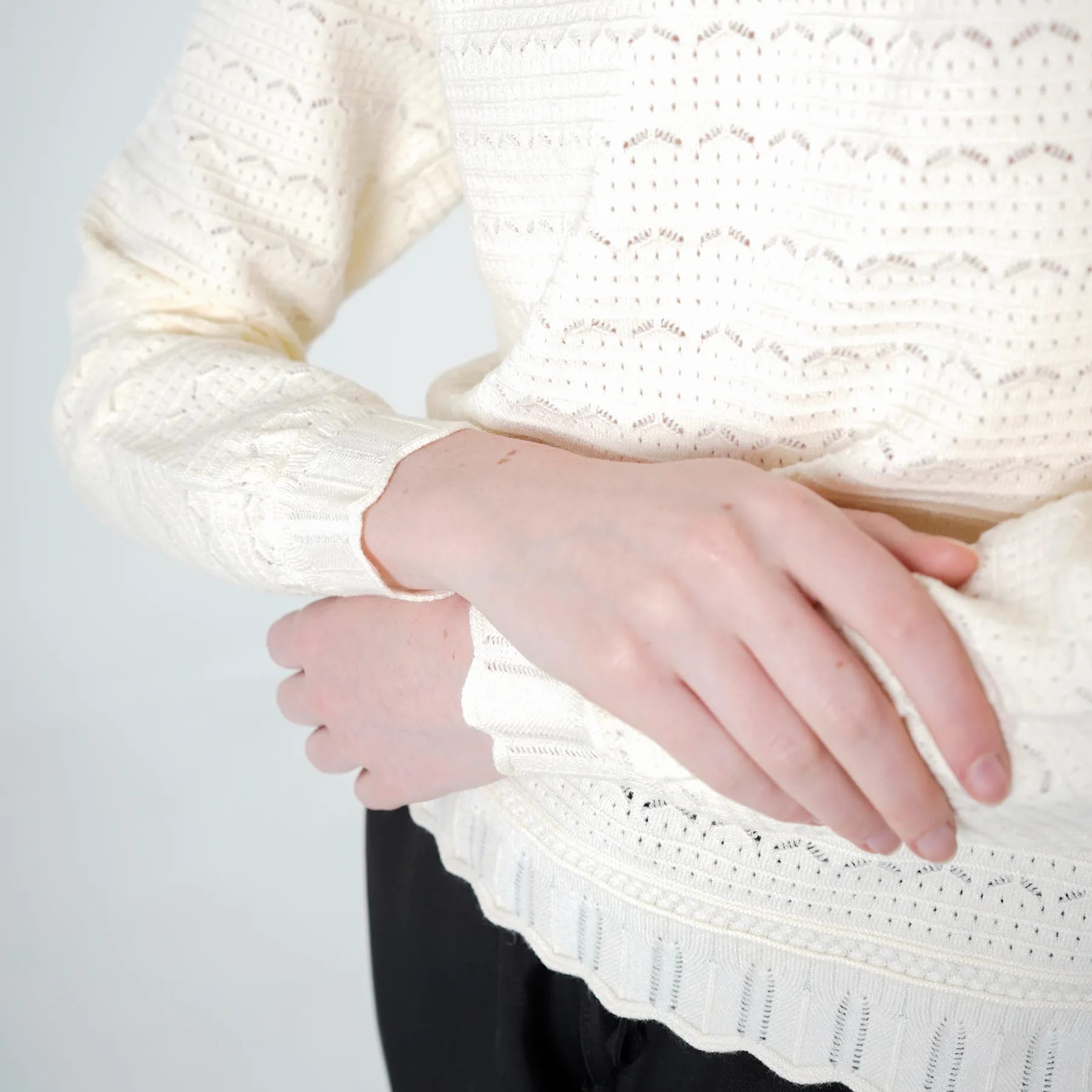 Sweater Cuello Camisero Manga Larga - imagen 3