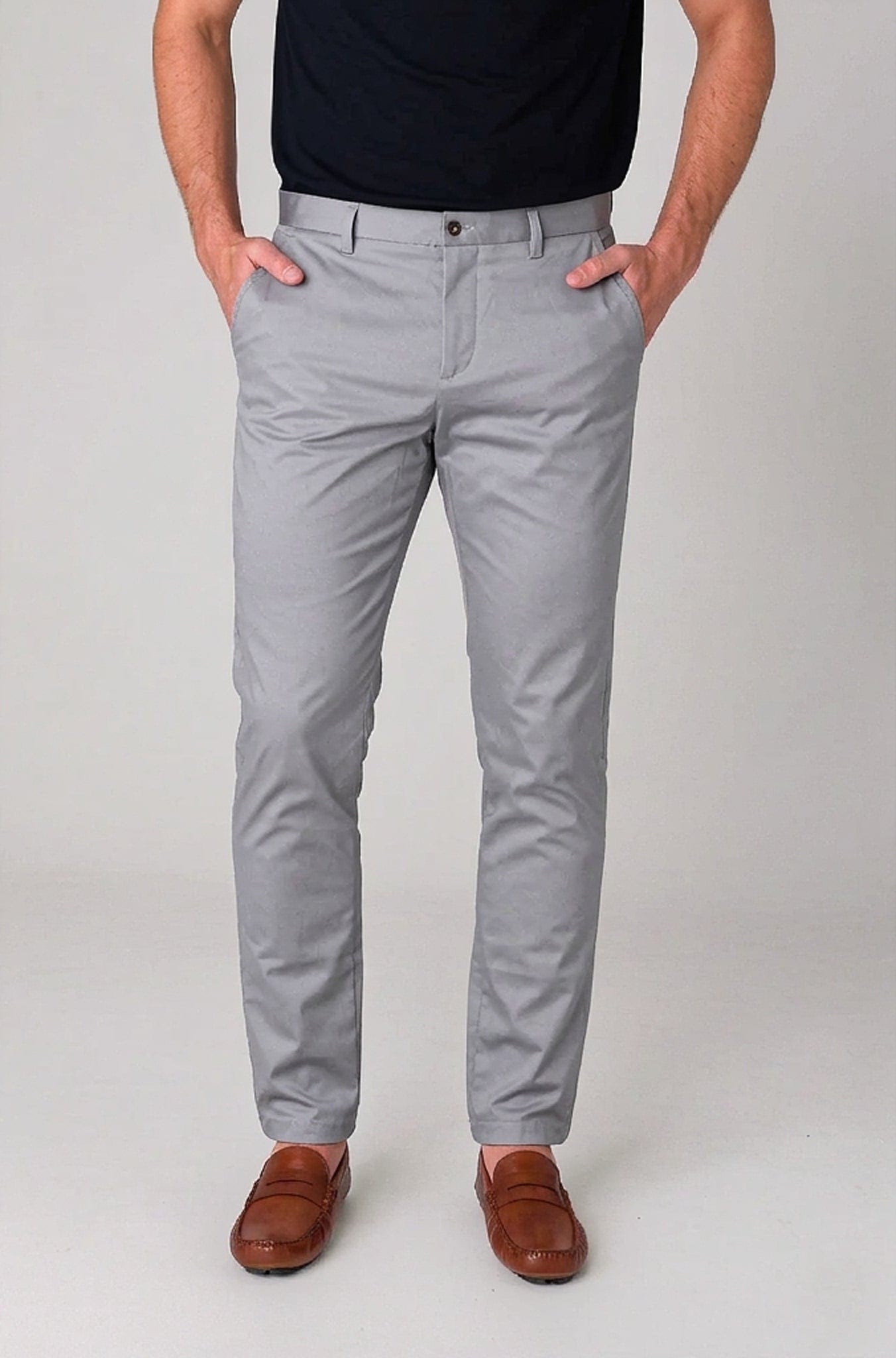 Pantalon dril clasico satin 021126001 - imagen 1