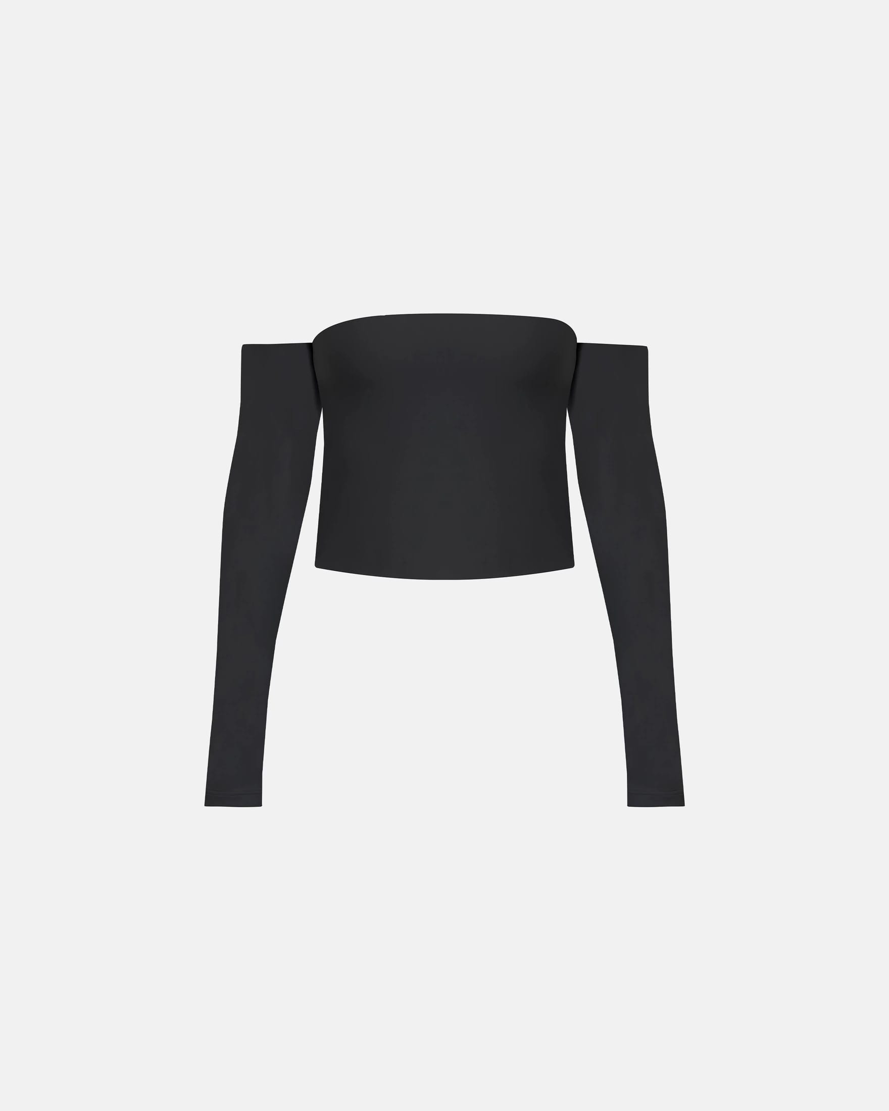 Basics Off Shoulder Long Sleeve Tops - imagen 1