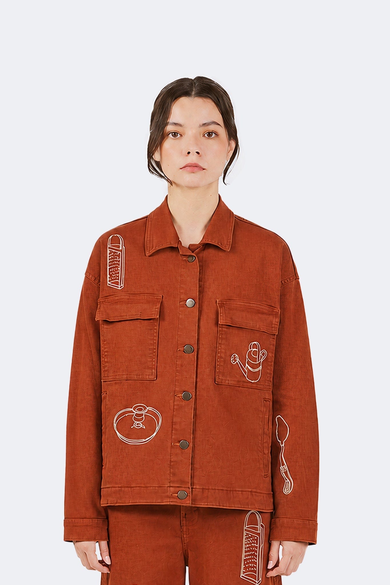 Chaqueta Payla - Ladrillo - imagen 1