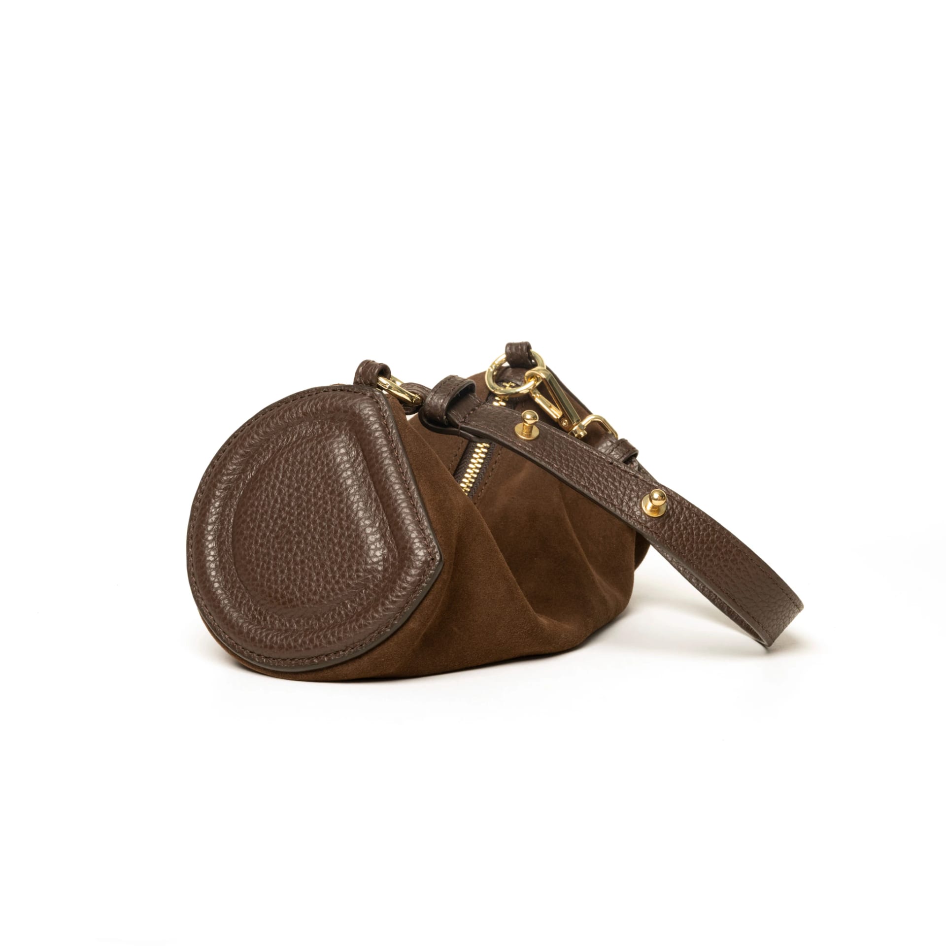 LETTI SMALL gamuza chocolate - imagen 1