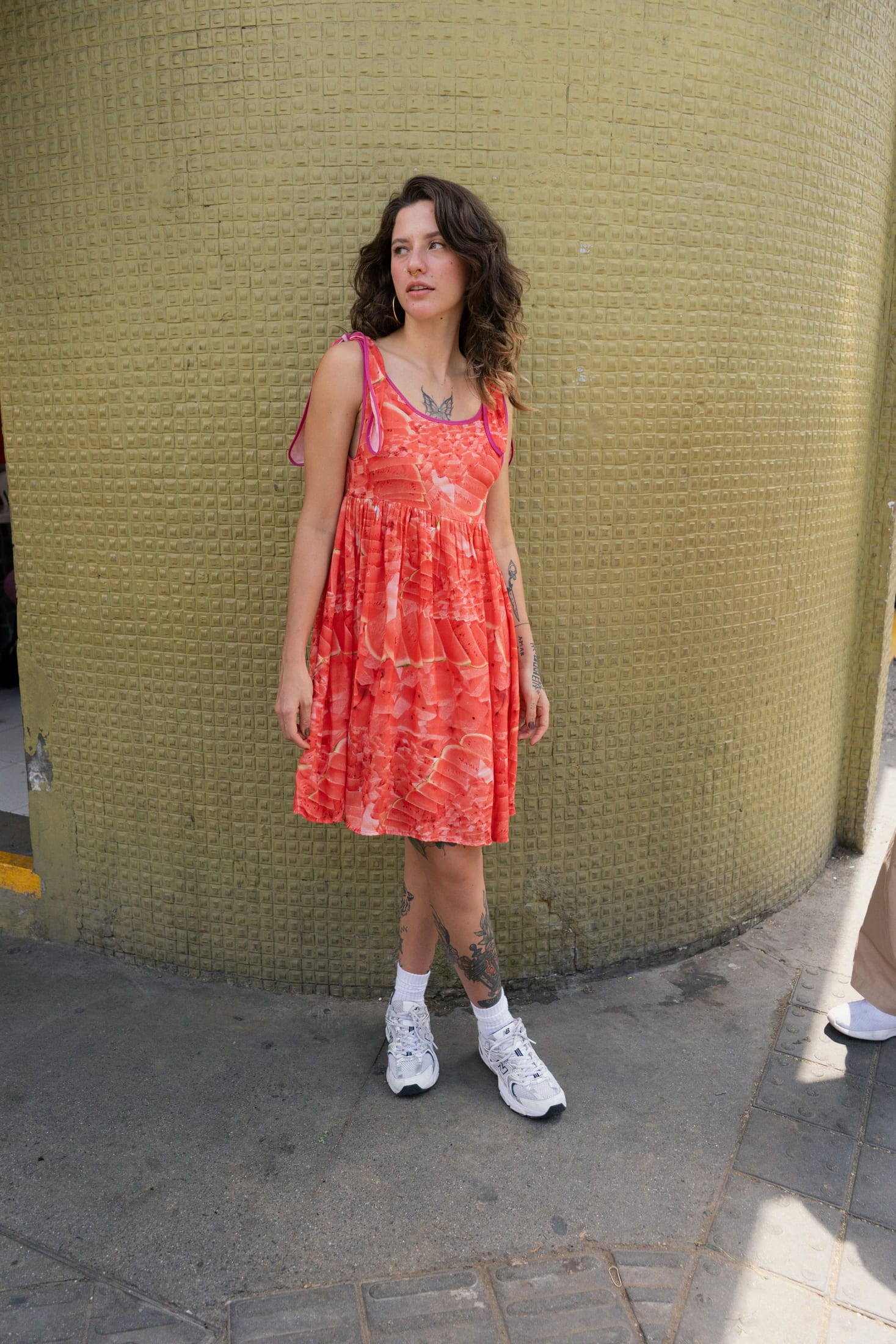 Vestido Plumería Patilla - imagen 1