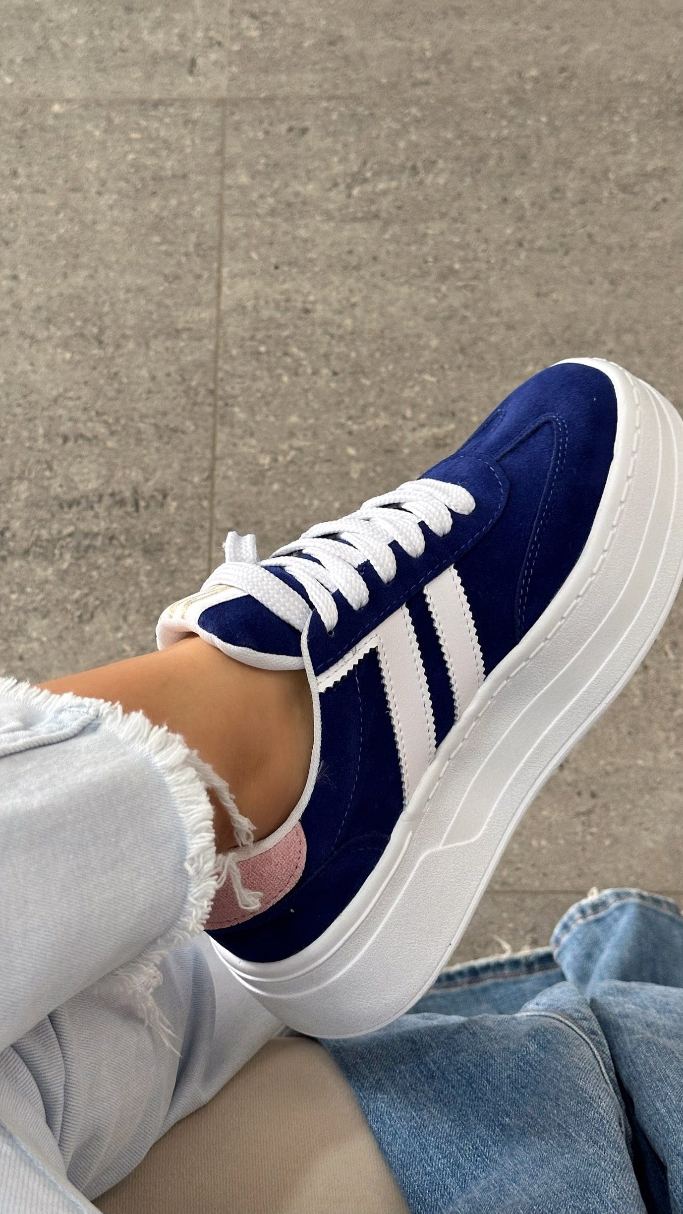 TENNIS ZOE AZUL x BLANCO - imagen 3