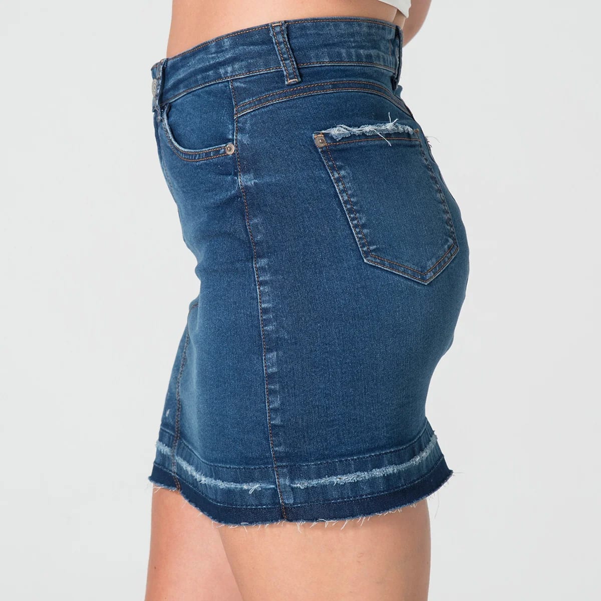 Falda Denim Corta Tego - imagen 3