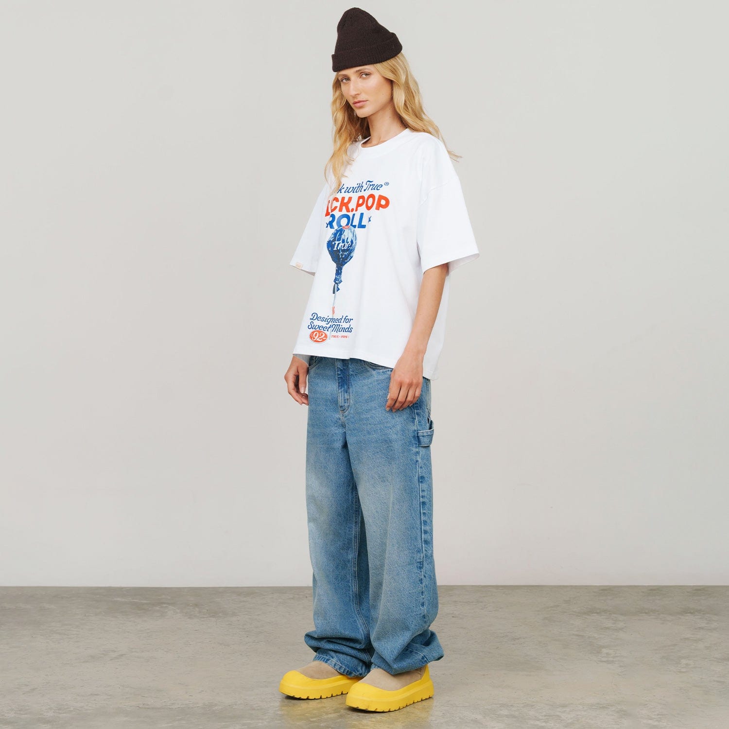Lollipop Boxy Tee - White - imagen 9