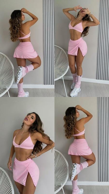 SET ALO FALDA ROSADA - imagen 2