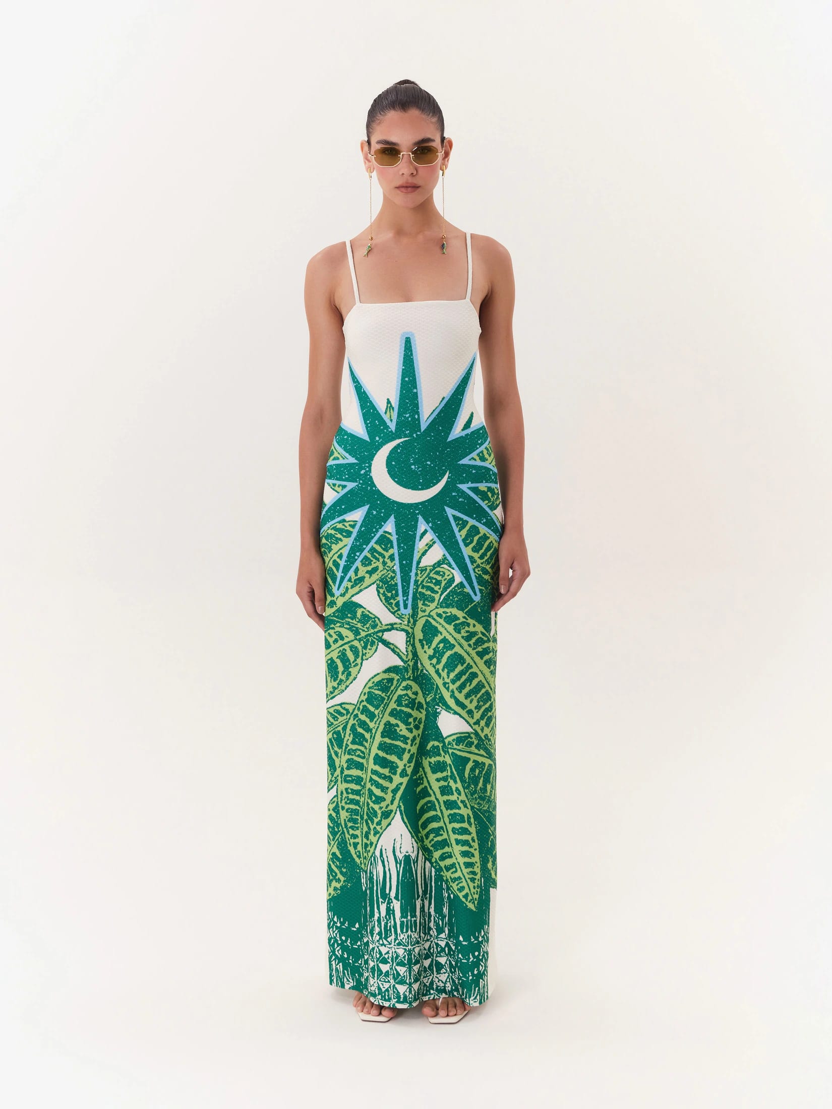 Maxi Dress Solar - Verde - imagen 1