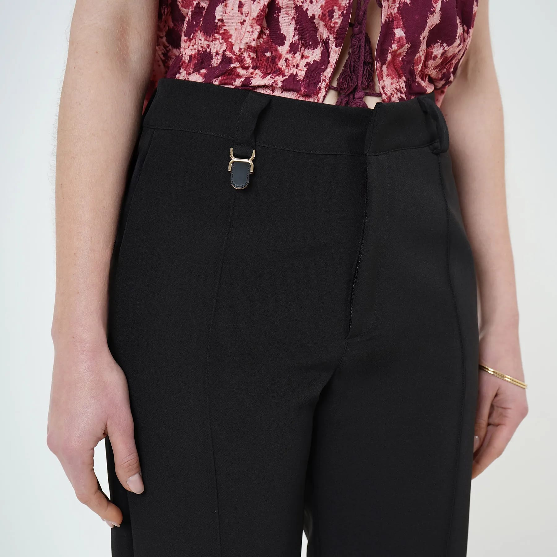 Pantalon Tiro Alto Bota Recta - imagen 2