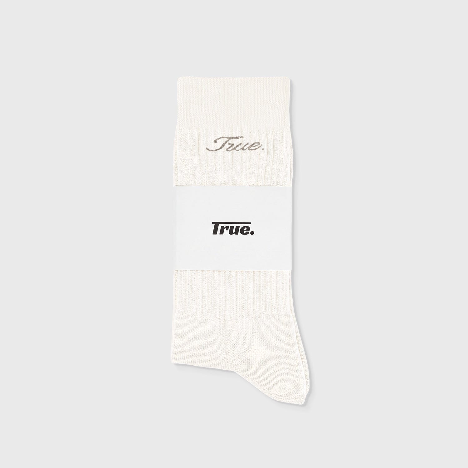 True Ribbed Socks - Cream - imagen 3