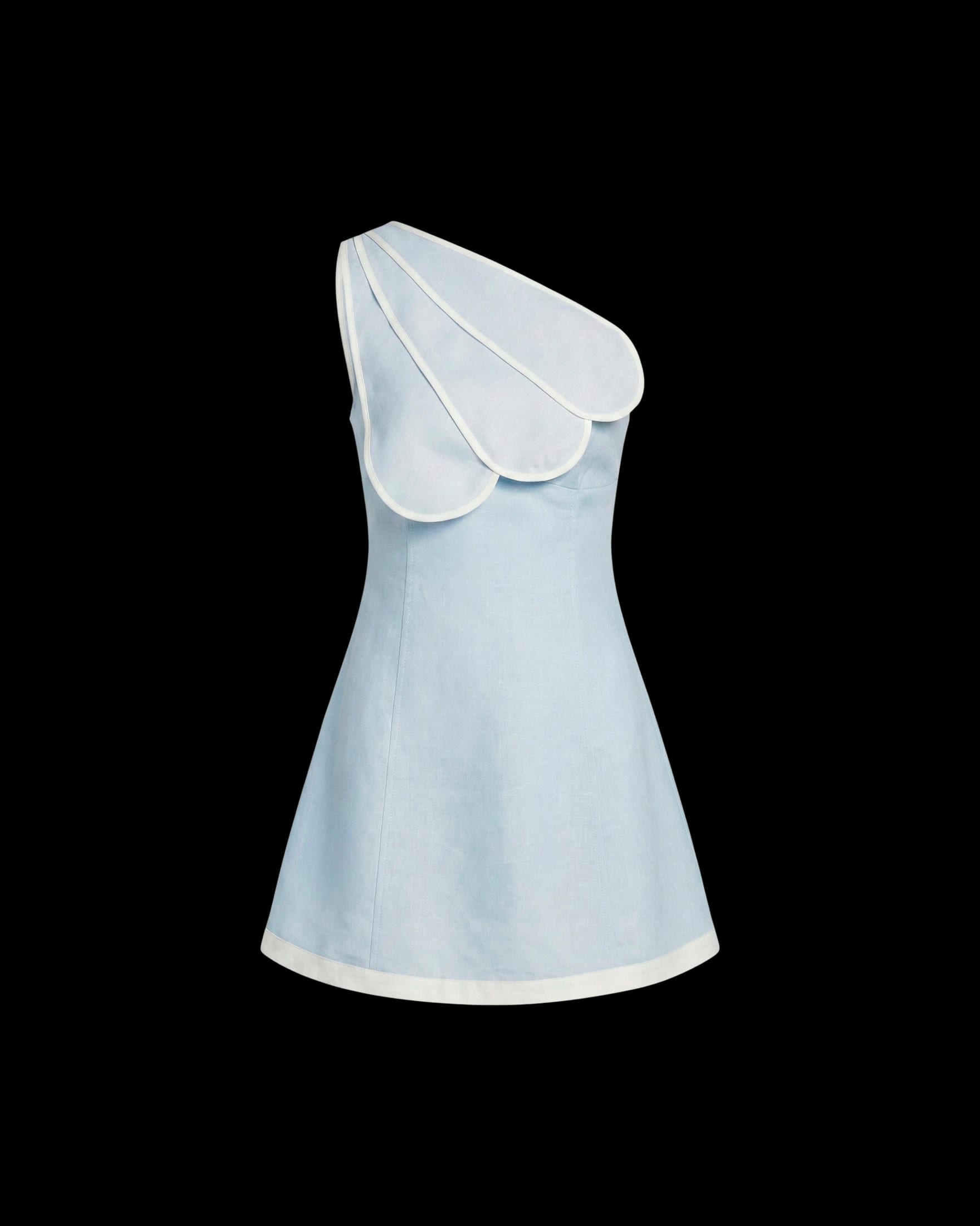 MAROON DRESS BABY BLUE - imagen 1