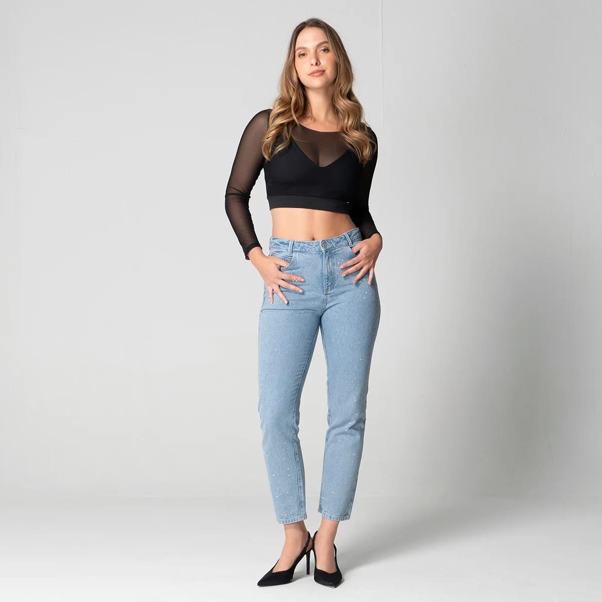 Blusa Crop Top Slim Motoxx - imagen 6