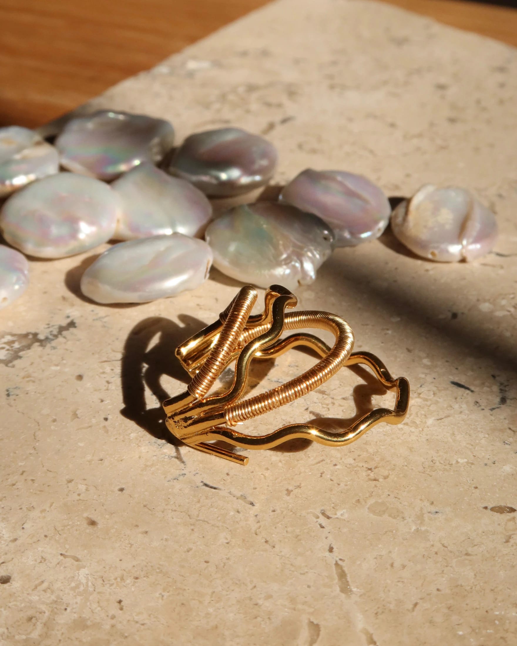 Bliss Earcuff Gold - imagen 2