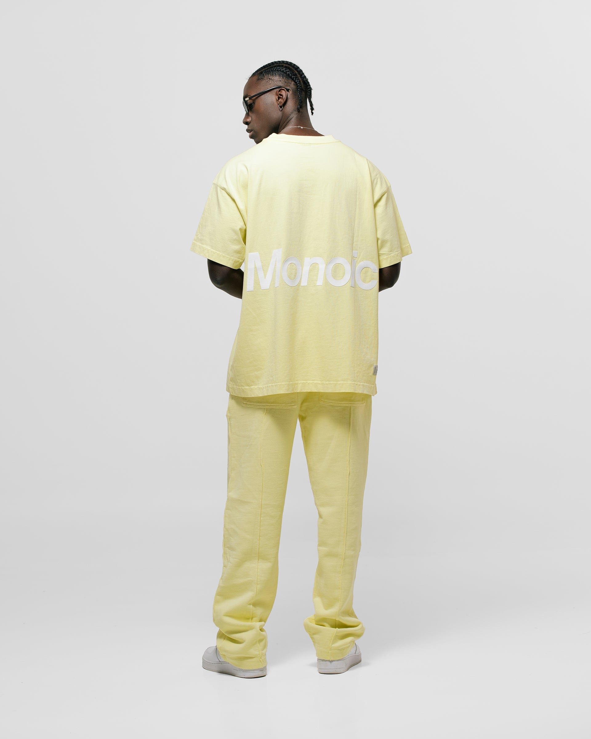 Camiseta Logo Oversized V3 - Amarillo Pastel - imagen 4