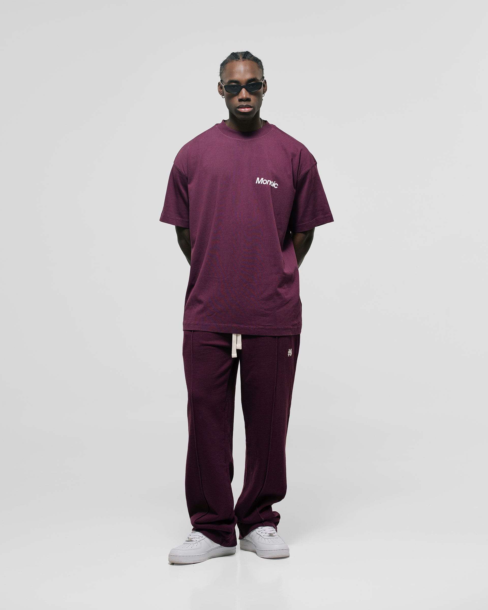 Camiseta Logo Oversized V3 - Burgundy - imagen 5