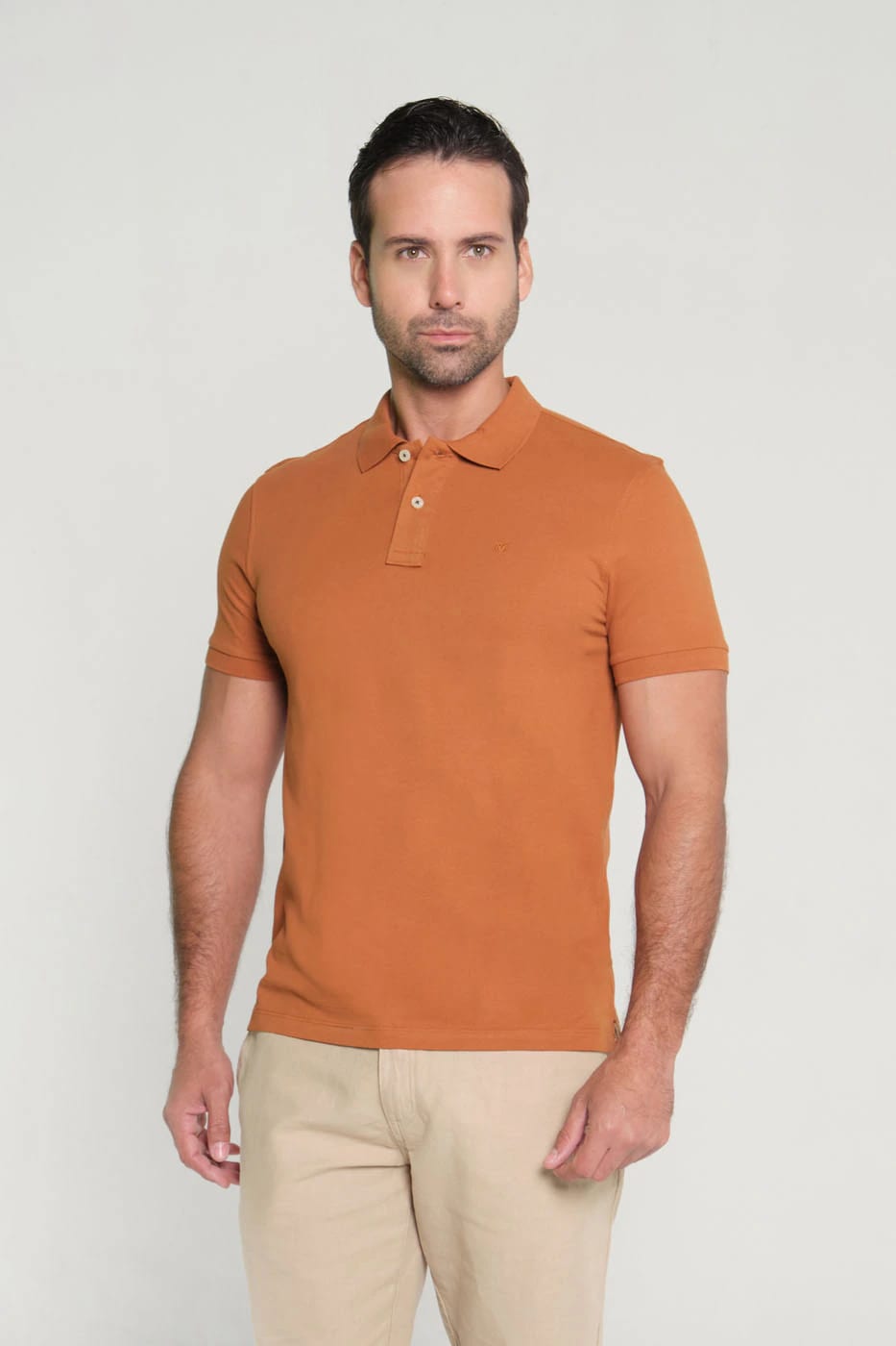 Camiseta Polo Terracota - imagen 1