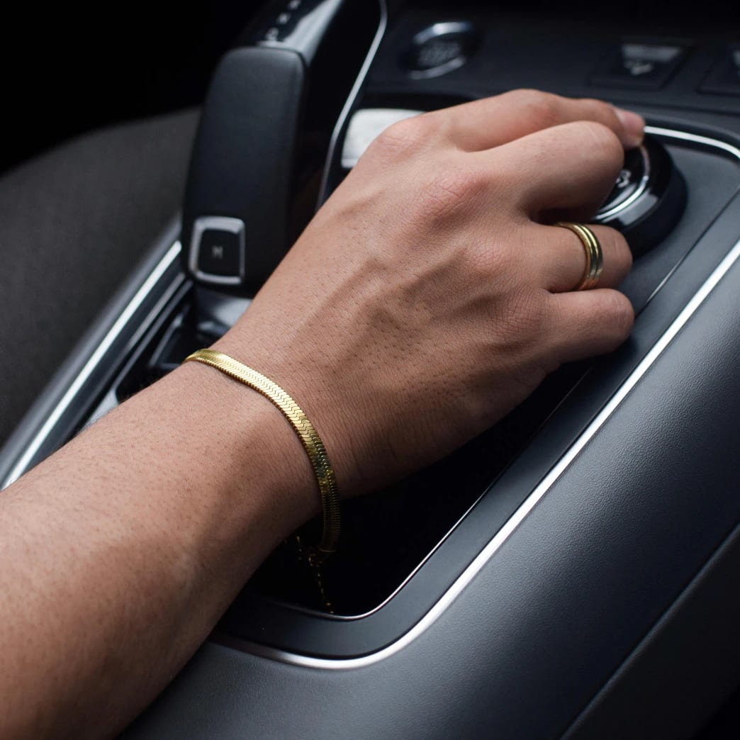 Set Snake Gold (Cadena + Pulsera) (B) - imagen 2