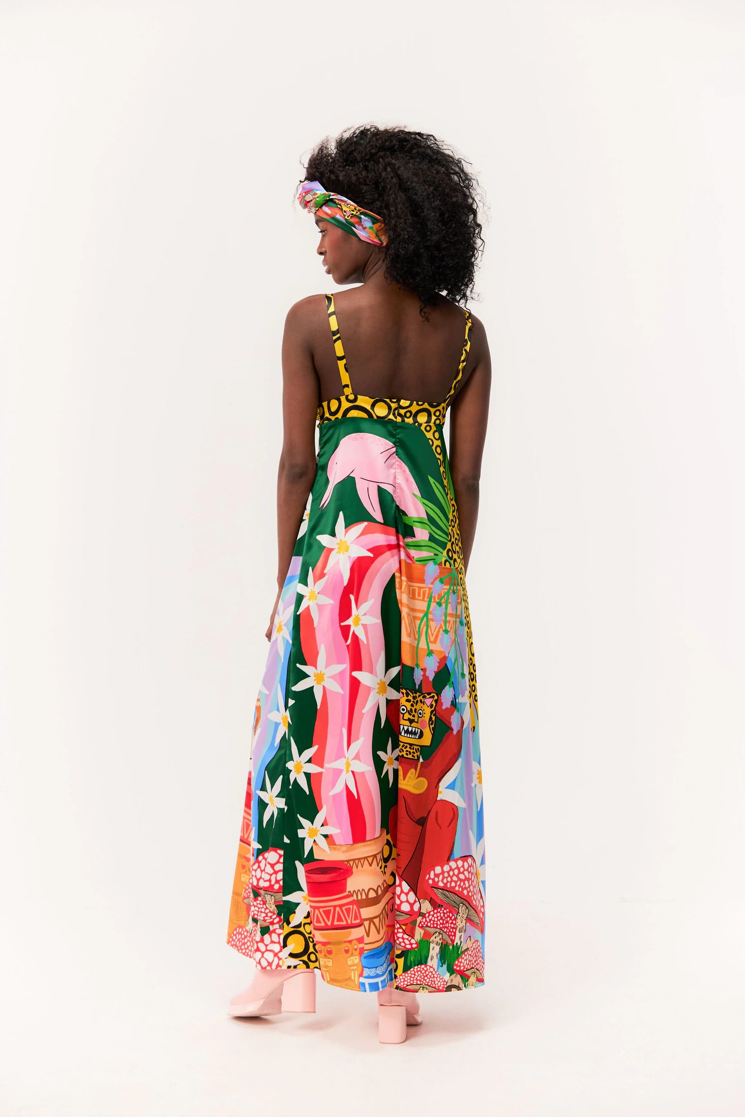 Vestido Ritual / Estampado Alma de Barro - imagen 3
