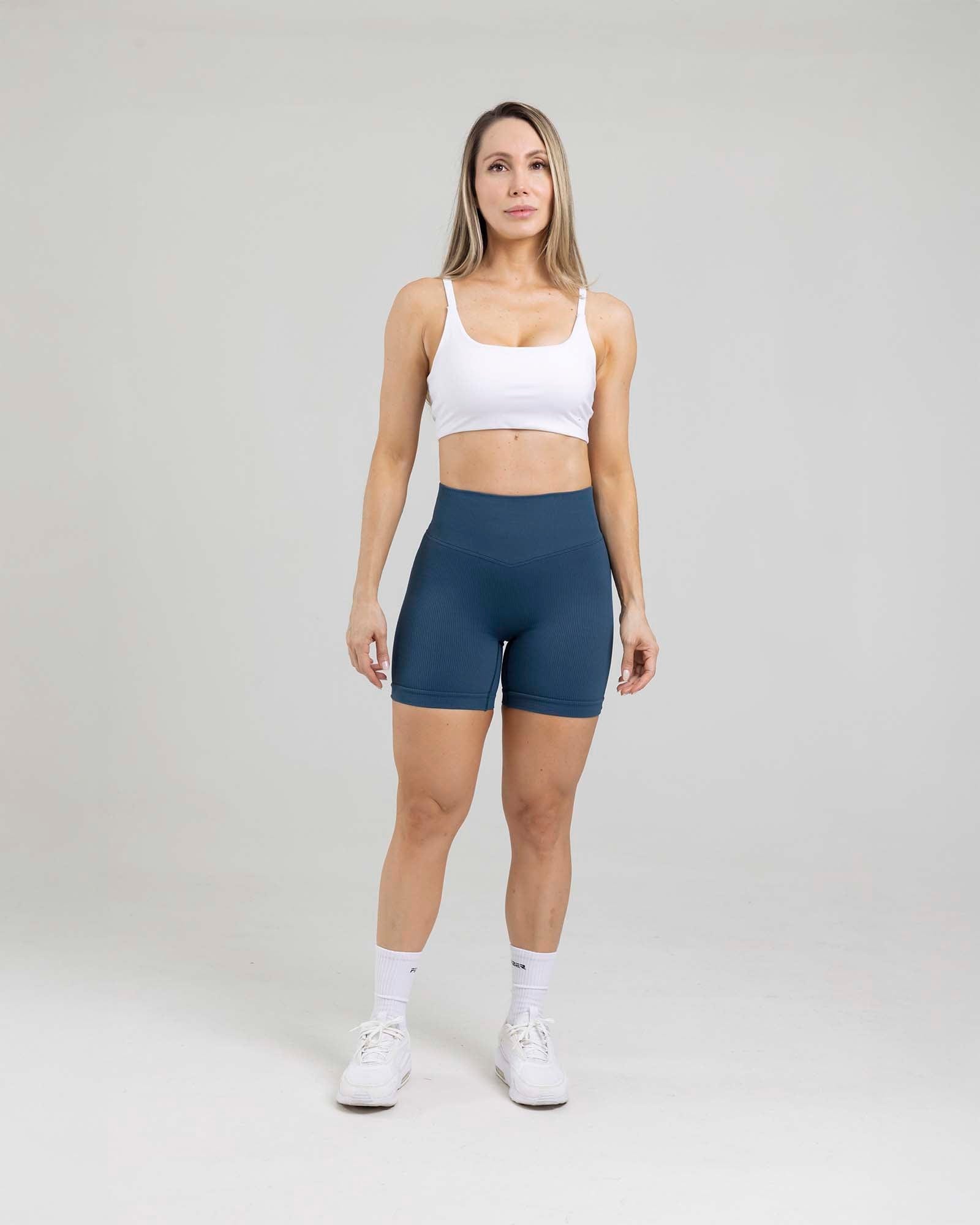 Short seamless azul navy tropi FIBER - imagen 1