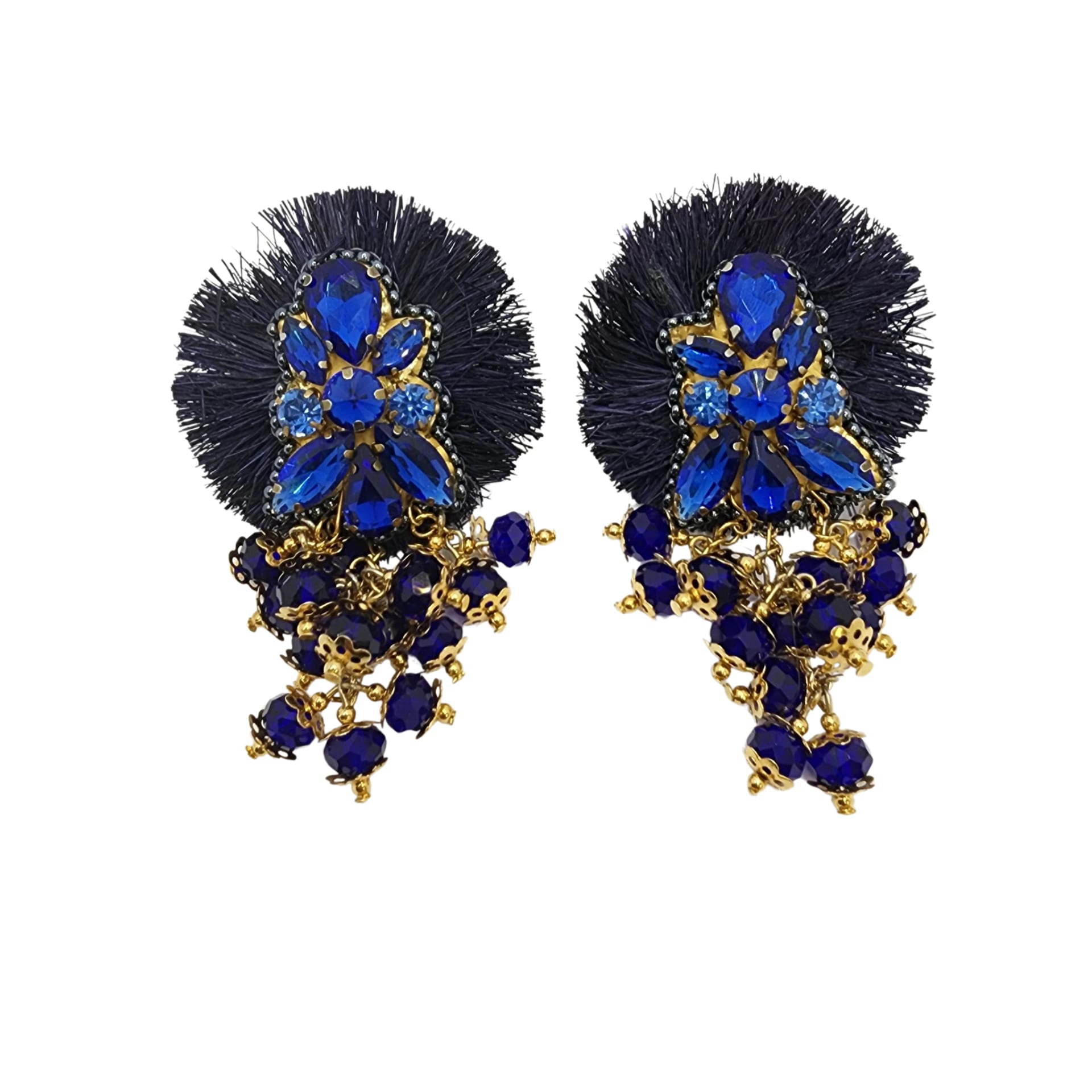 Midnight Royal Earrings - imagen 1