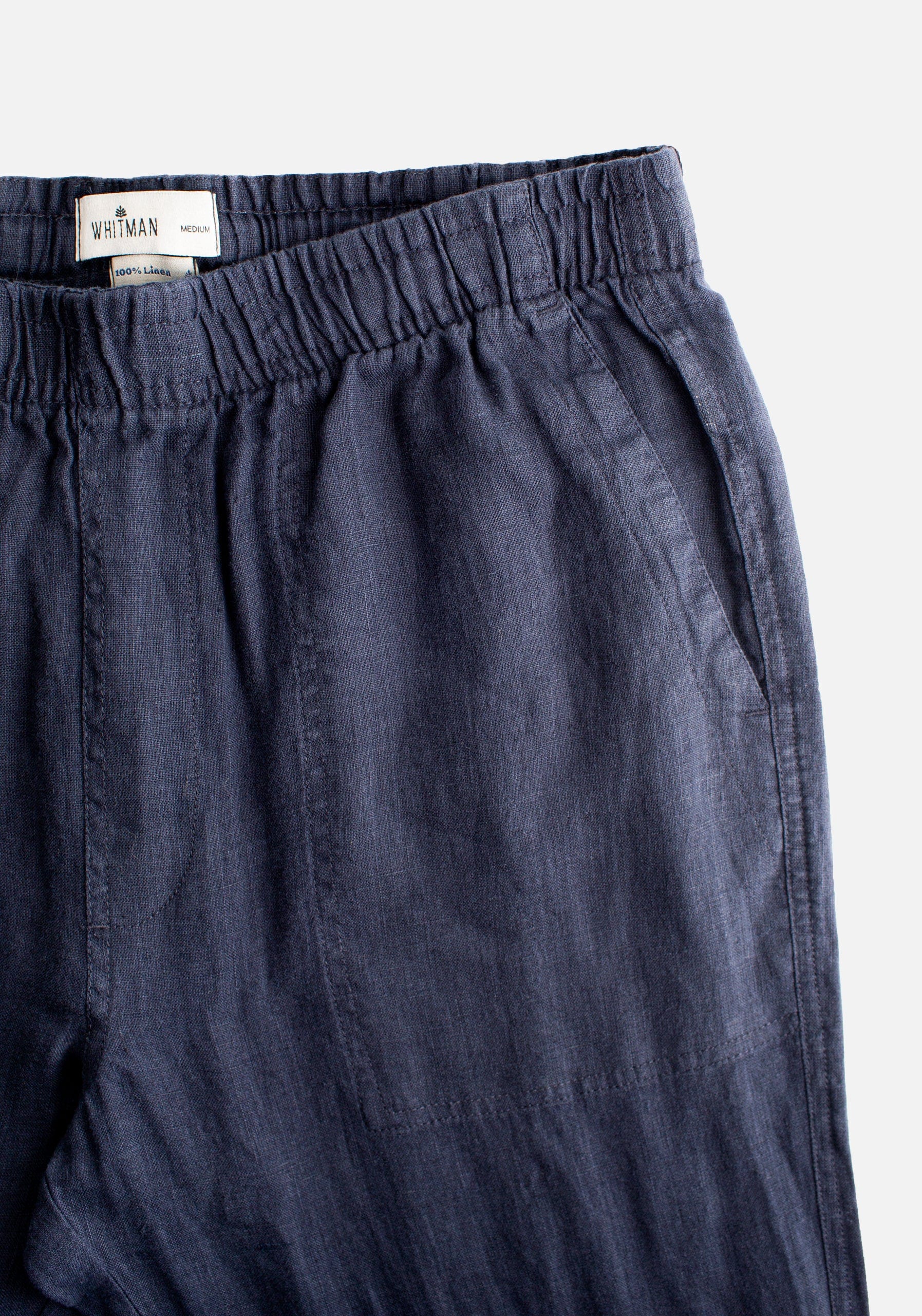 Pantalon H Hopkins Jogger Lino Azul Osc. - imagen 2