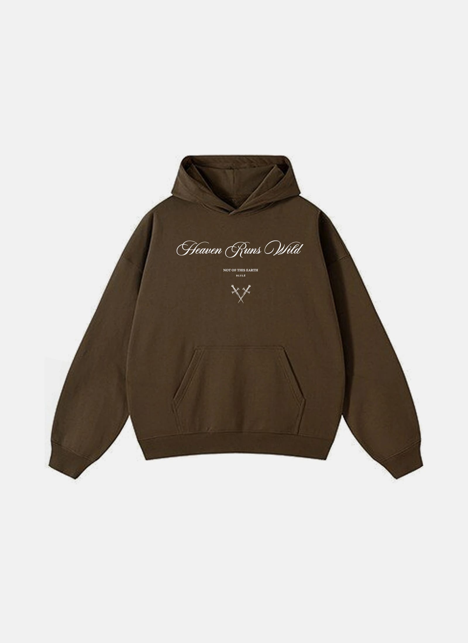 Heaven Runs Wild Hoodie Brown - imagen 1